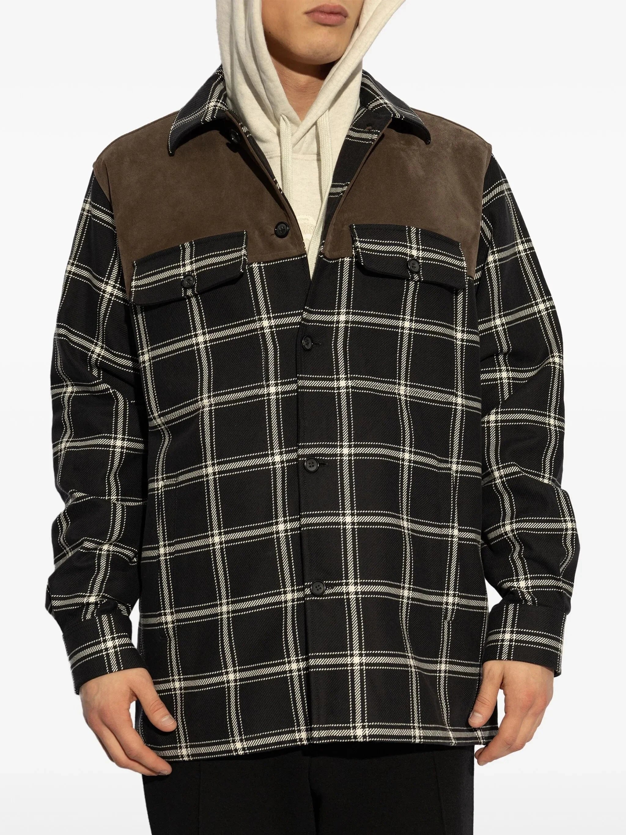 Alexander McQueen Checked Shirt