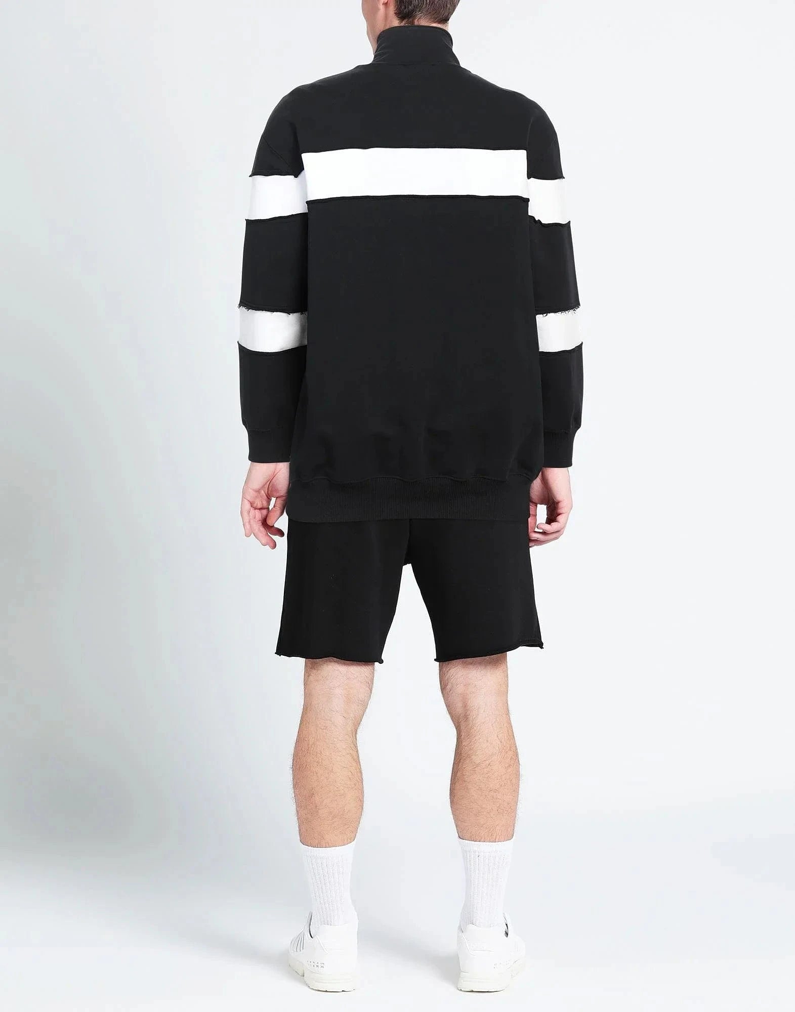 Balmain Circle Logo Cotton Sweatshirt