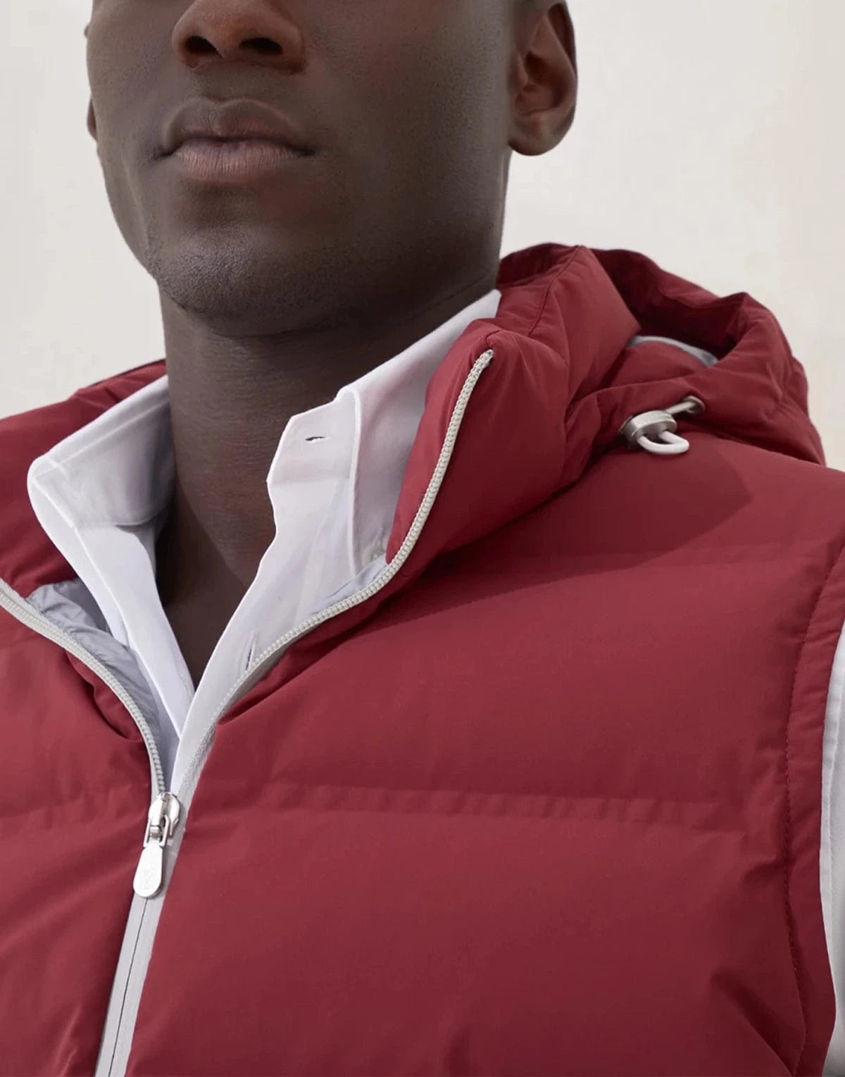 Brunello Cucinelli Bonded Taffeta Down Vest