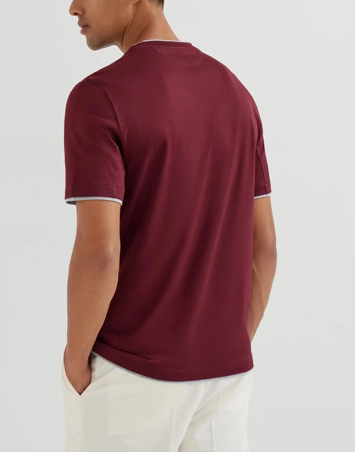 Brunello Cucinelli Cotton Faux-Layering T-Shirt