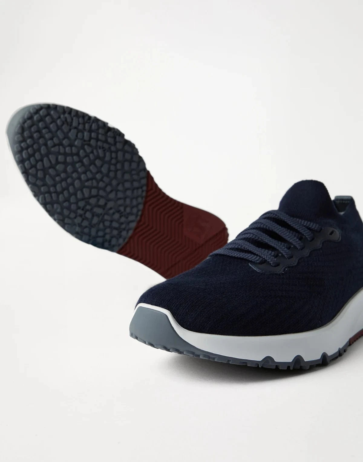 Brunello Cucinelli Cotton Knit Sneakers