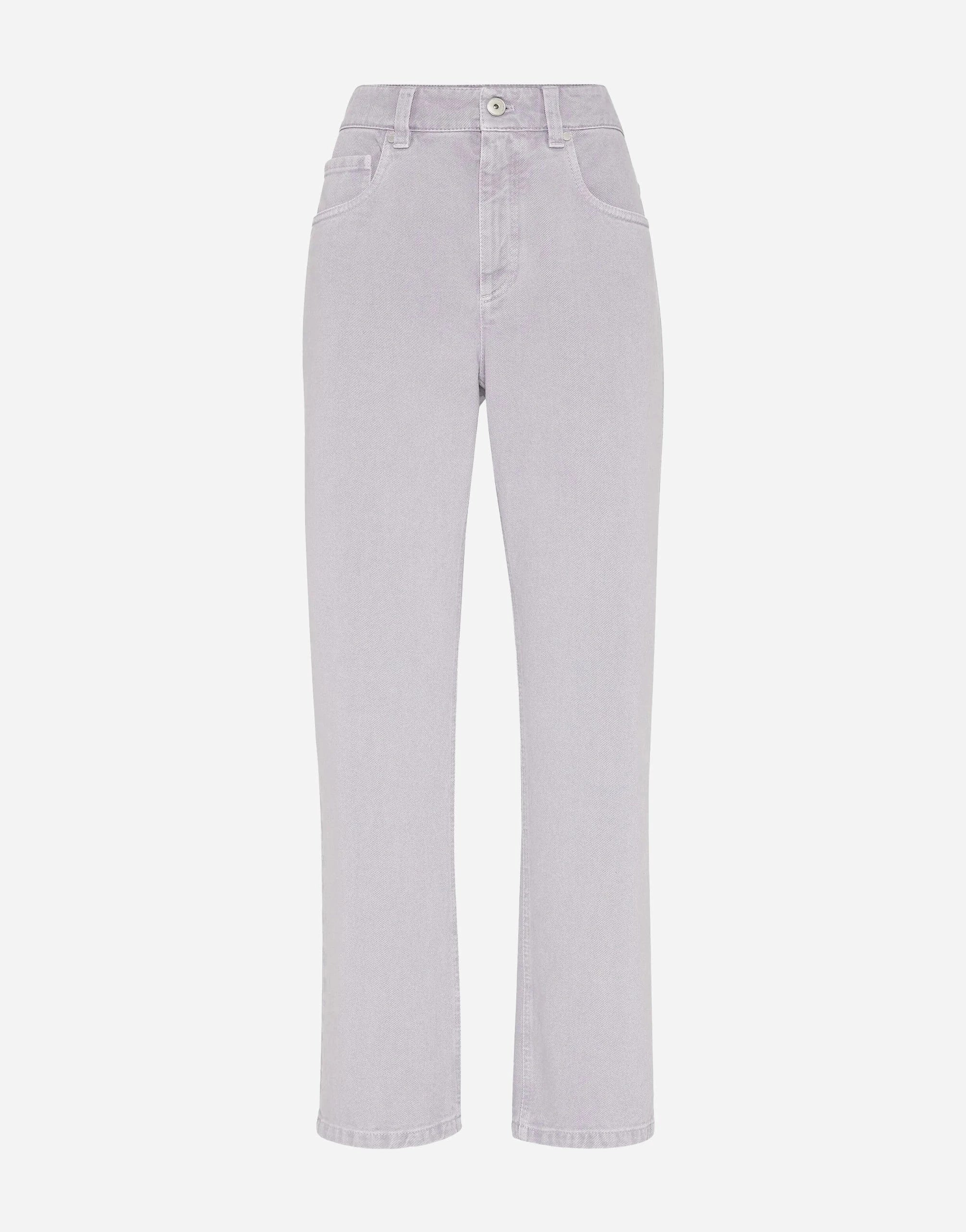 Brunello Cucinelli Dyed Denim Retro Loose Jeans