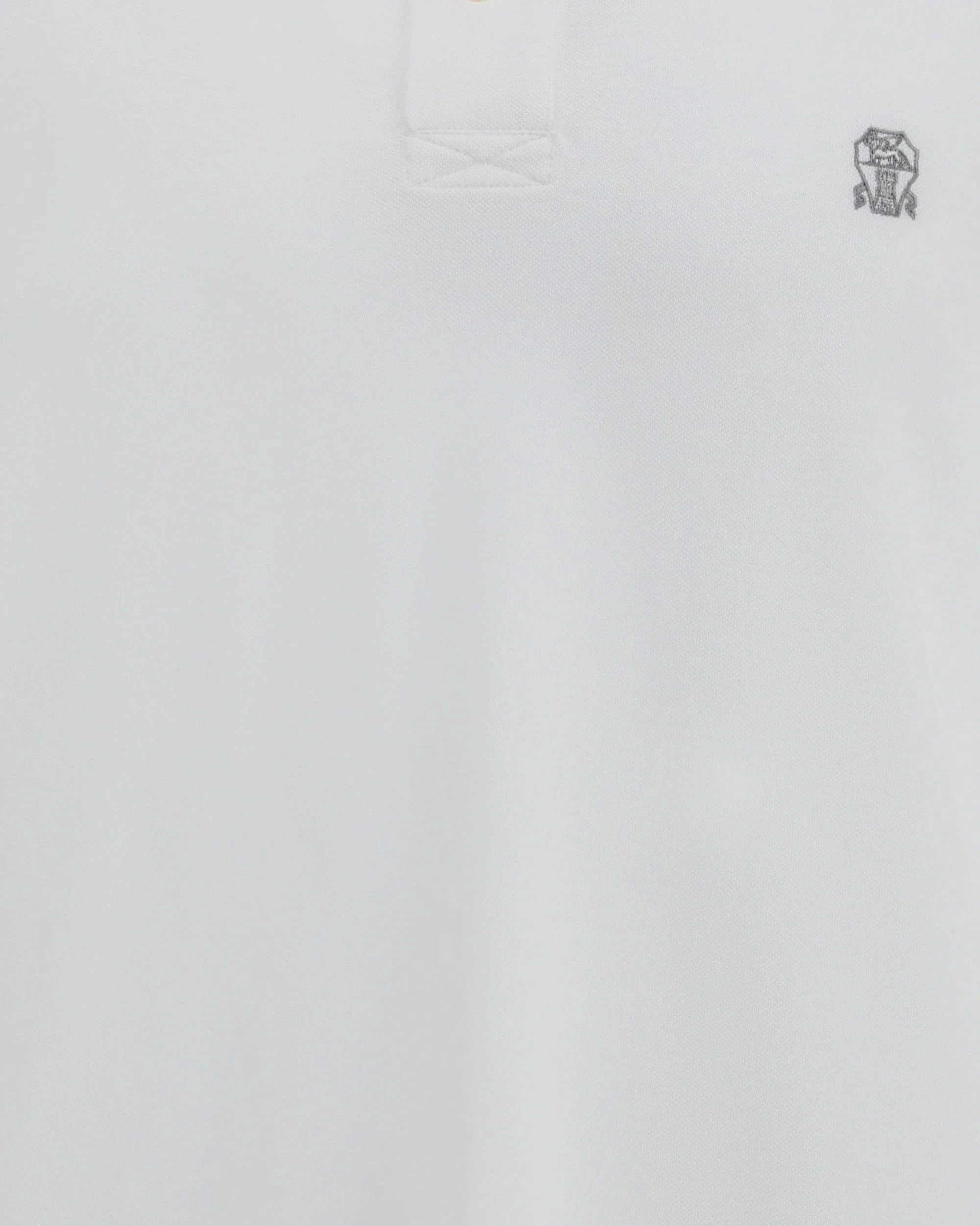 Brunello Cucinelli Logo-Embroidery Polo Shirt