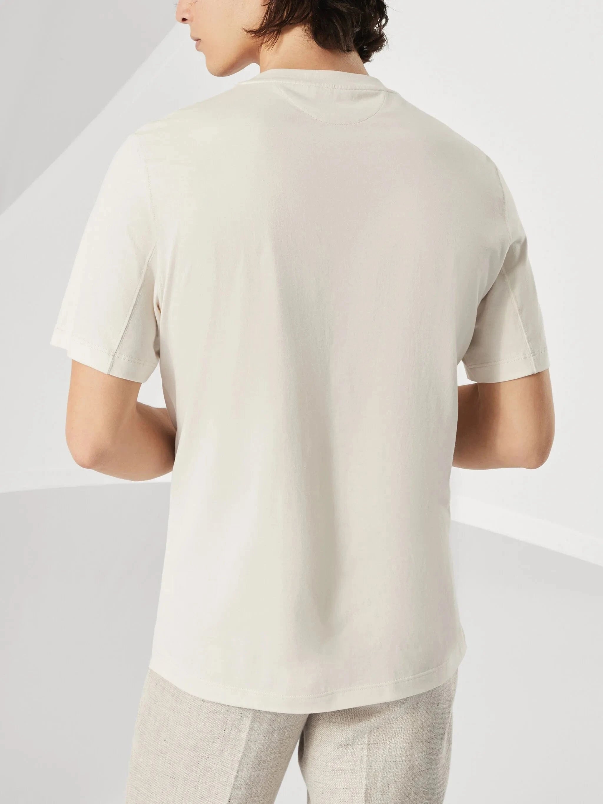 Brunello Cucinelli Solomeo-Print Cotton T-Shirt