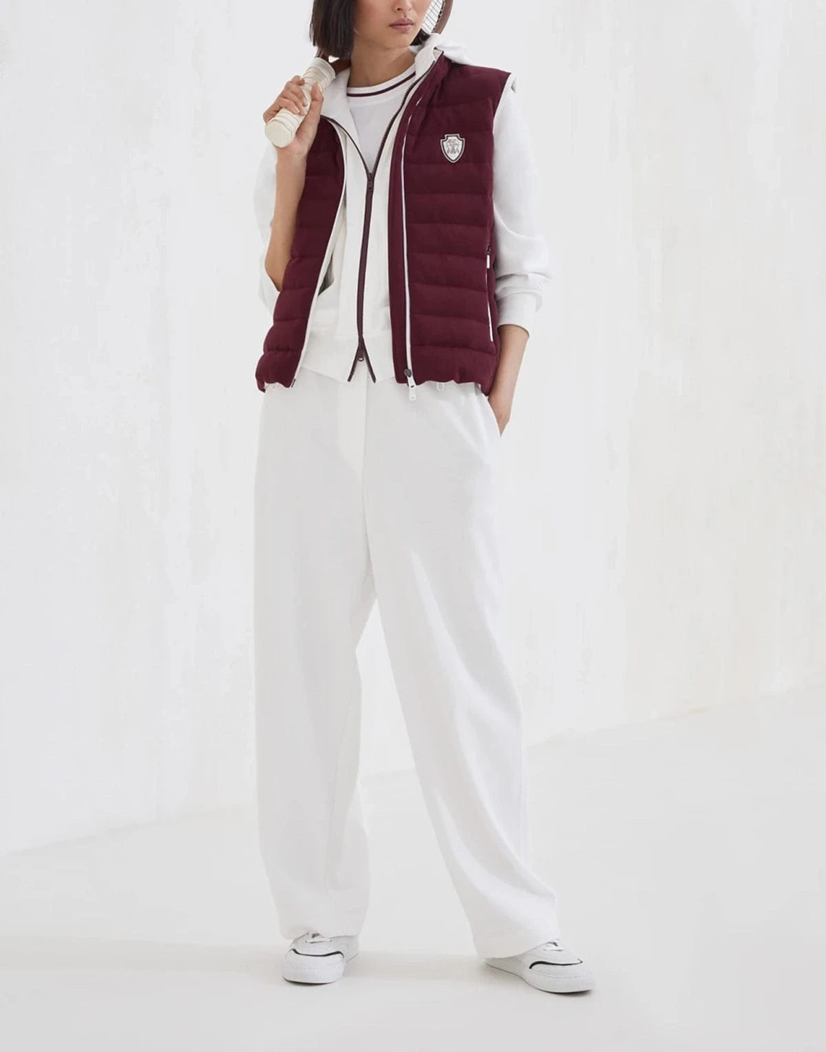 Brunello Cucinelli Techno Cotton Piqué Track Trousers