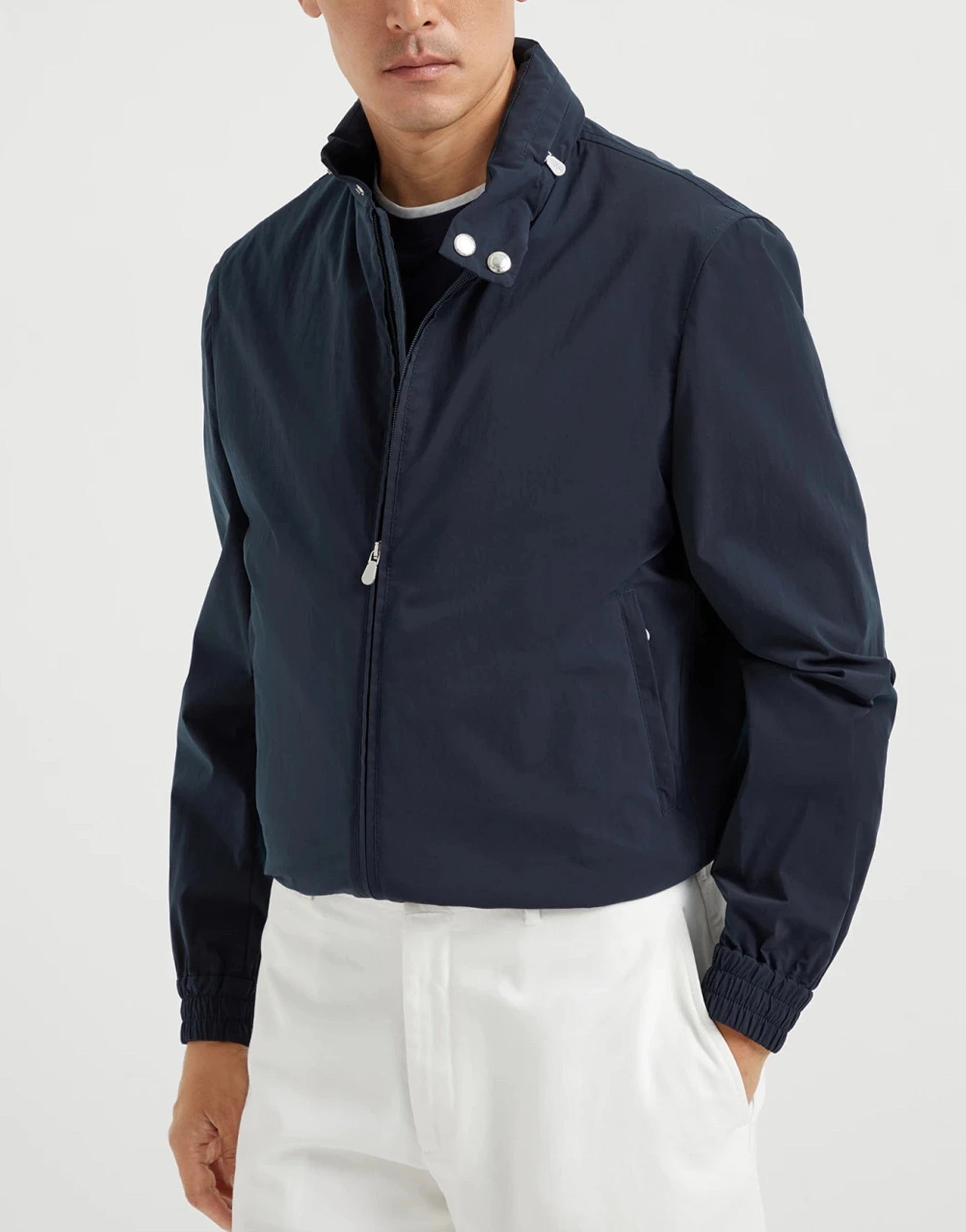 Brunello Cucinelli Water-Resistant Bomber Jacket