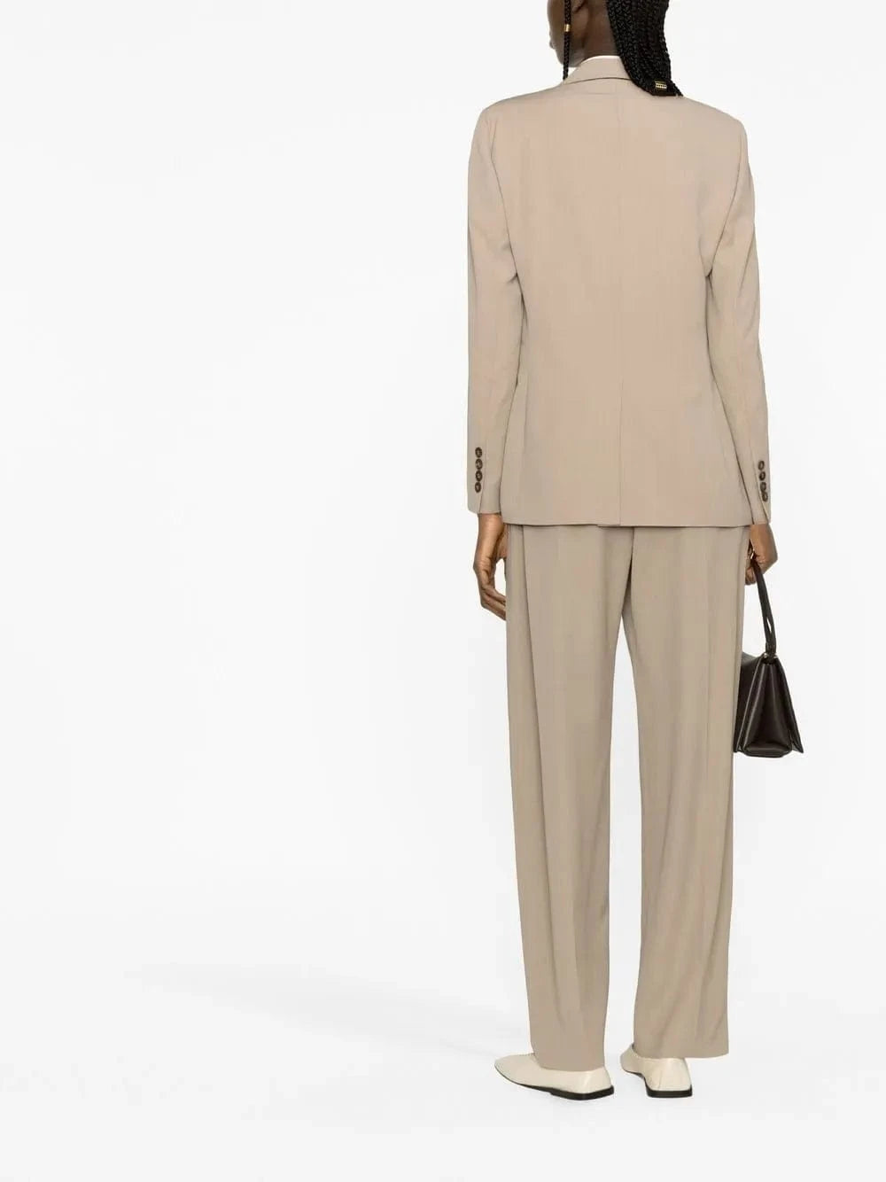 Brunello Cucinelli Wool Blend Double-Breasted Blazer Jacket
