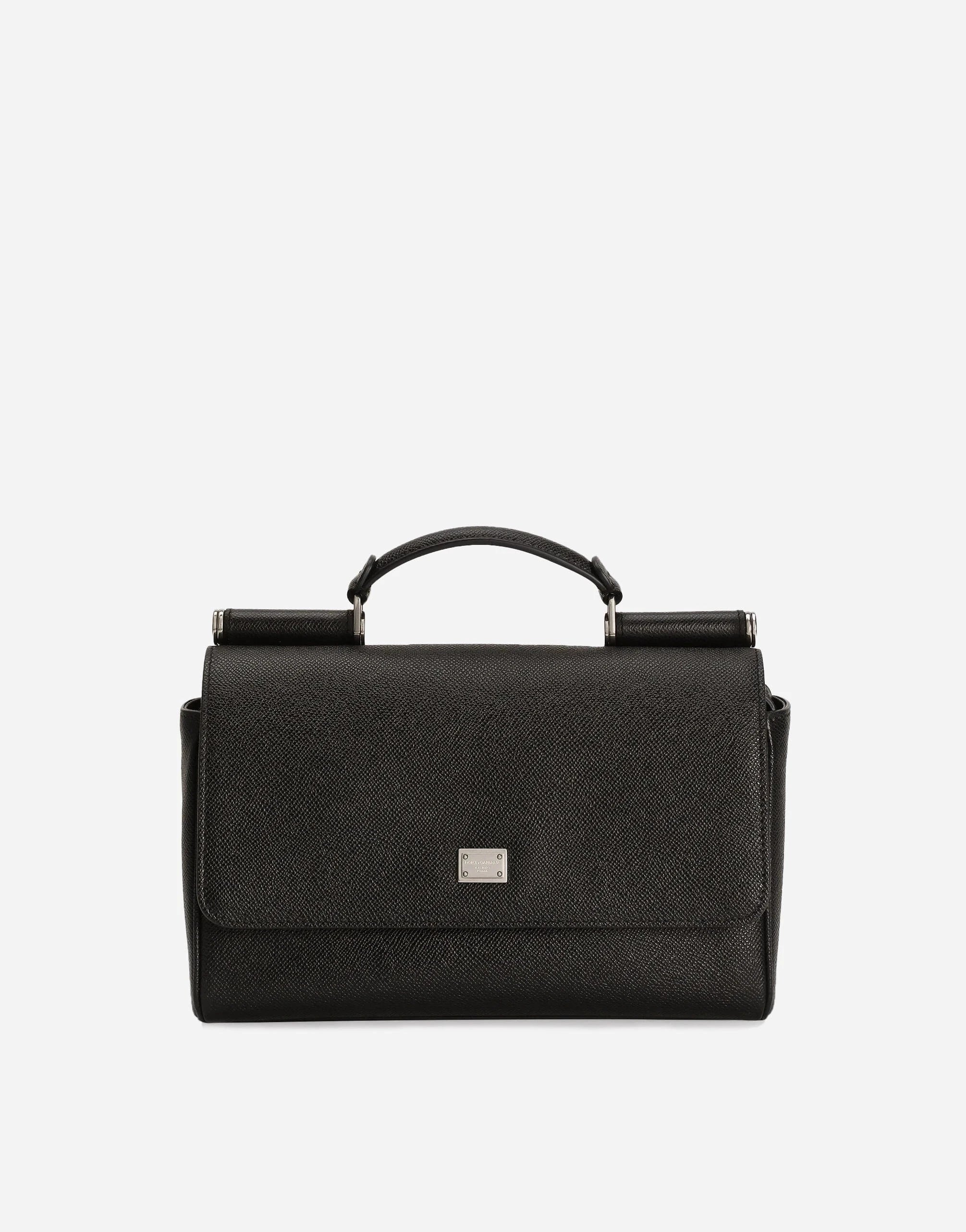 Dolce
Gabbana Calfskin Sicily Bag Shoulder Bag
