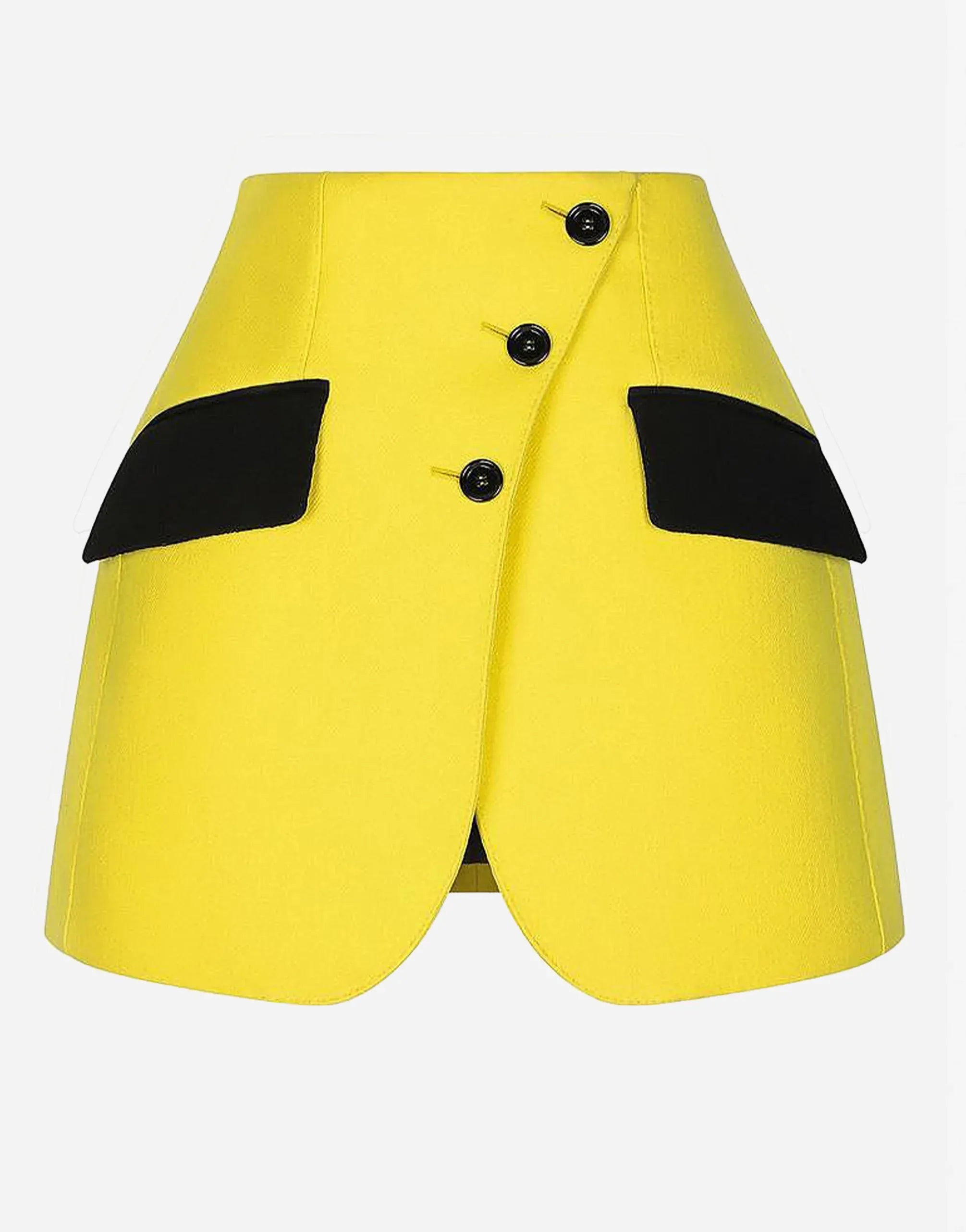 Dolce
Gabbana Contrasting Pockets Miniskirt