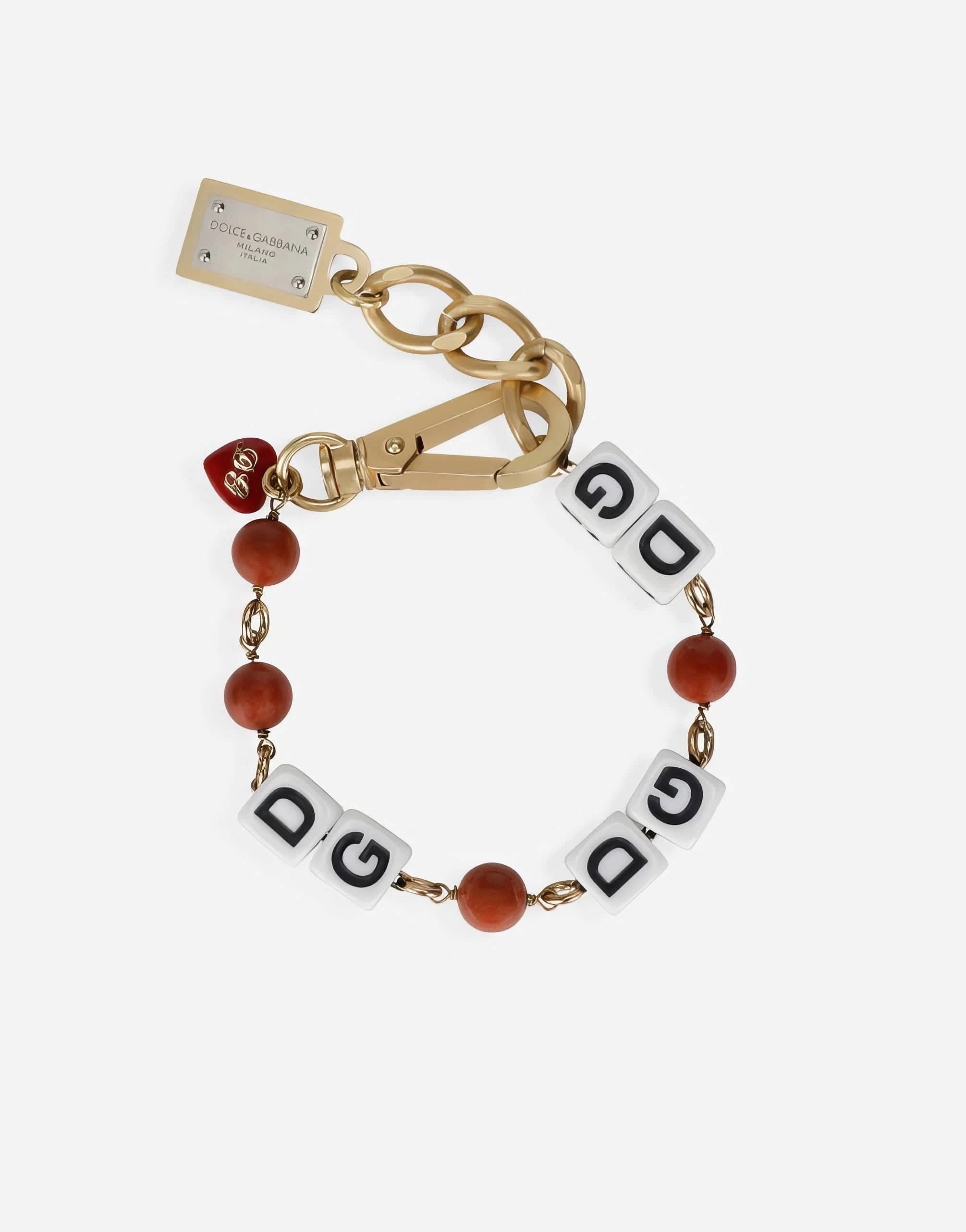 Dolce
Gabbana DG Logo Dice Bracelet