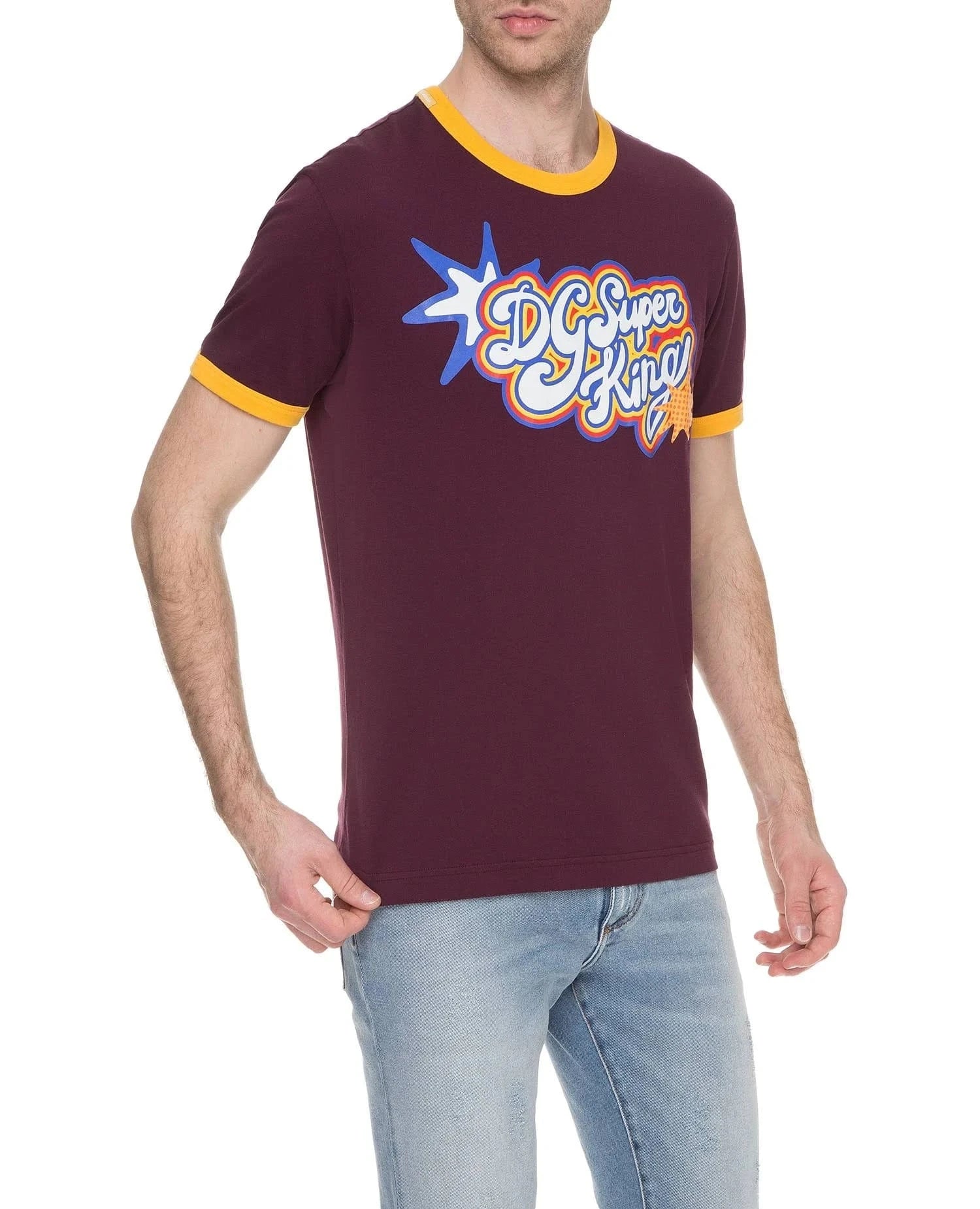 Dolce
Gabbana DG Super King Print T-Shirt