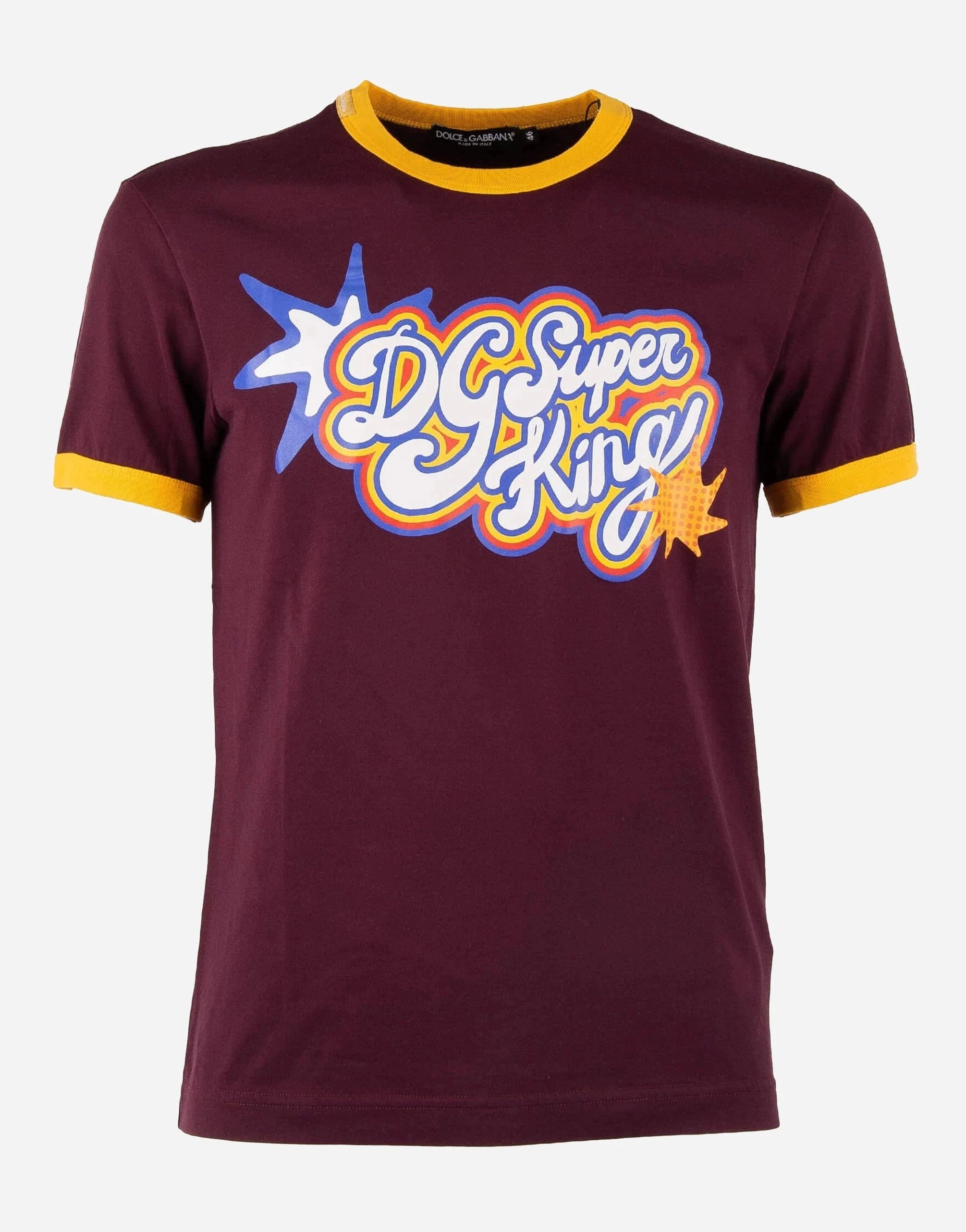 Dolce
Gabbana DG Super King Print T-Shirt