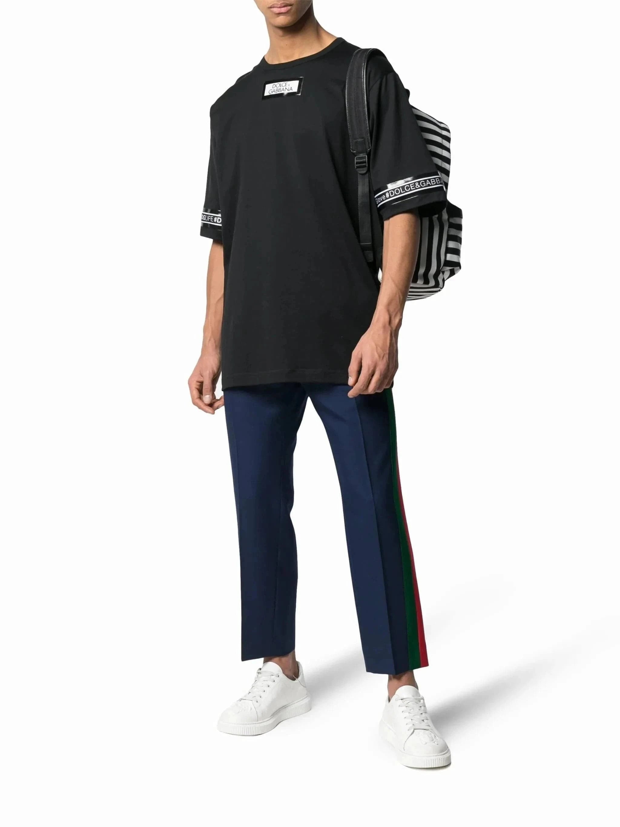 Dolce
Gabbana #DGMILLENNIALS Cotton T-Shirt