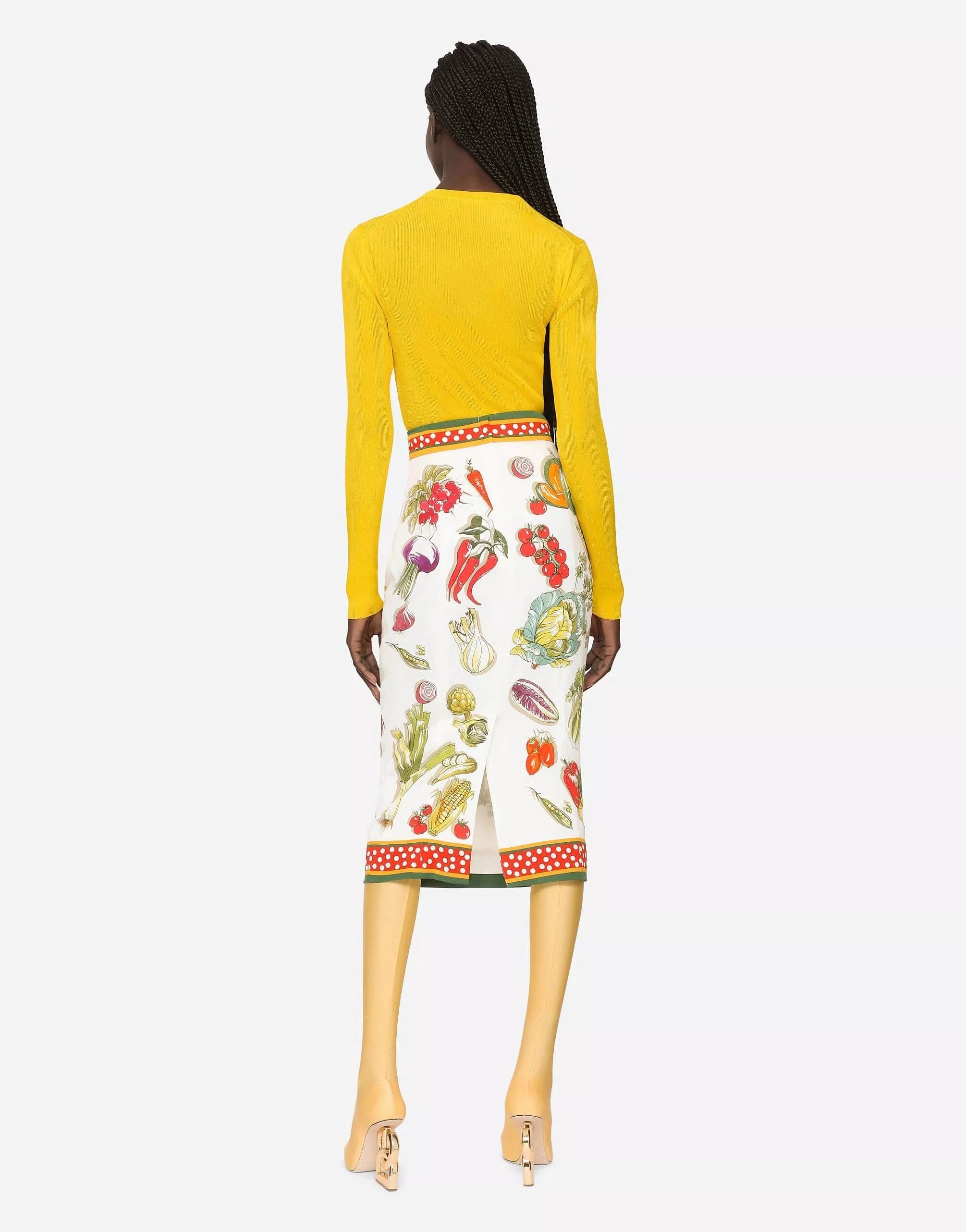 Dolce
Gabbana Fine-Rib Sweater