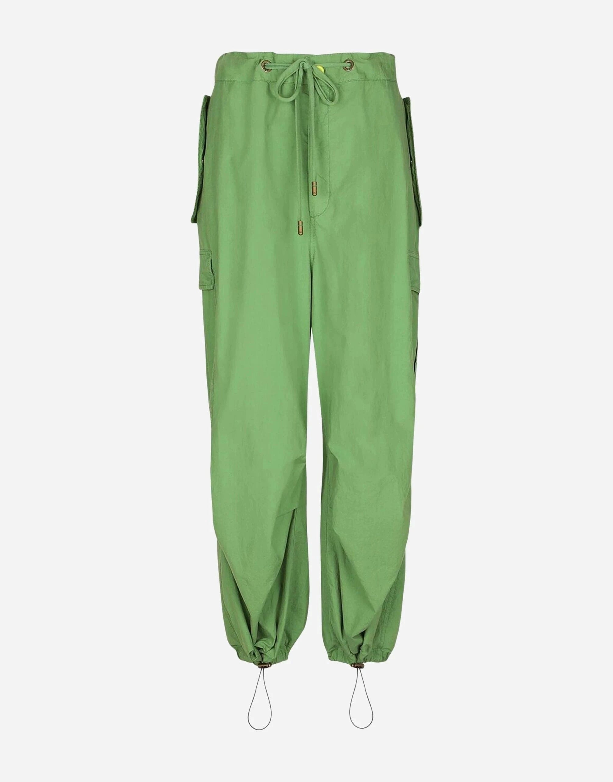 Dolce
Gabbana Green Cotton Cargo Pants