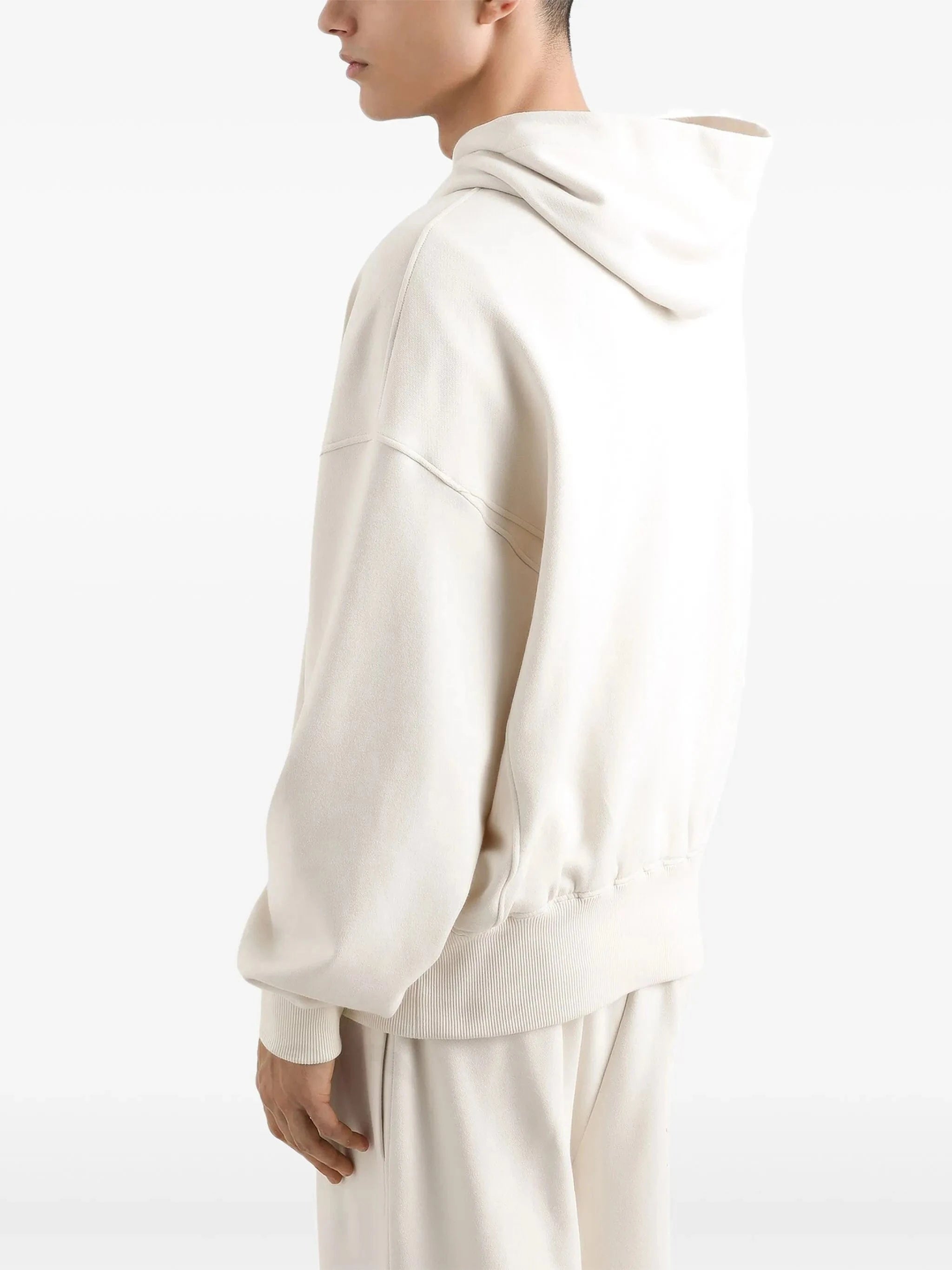 Dolce
Gabbana Logo Embroidery Oversized Hoodie