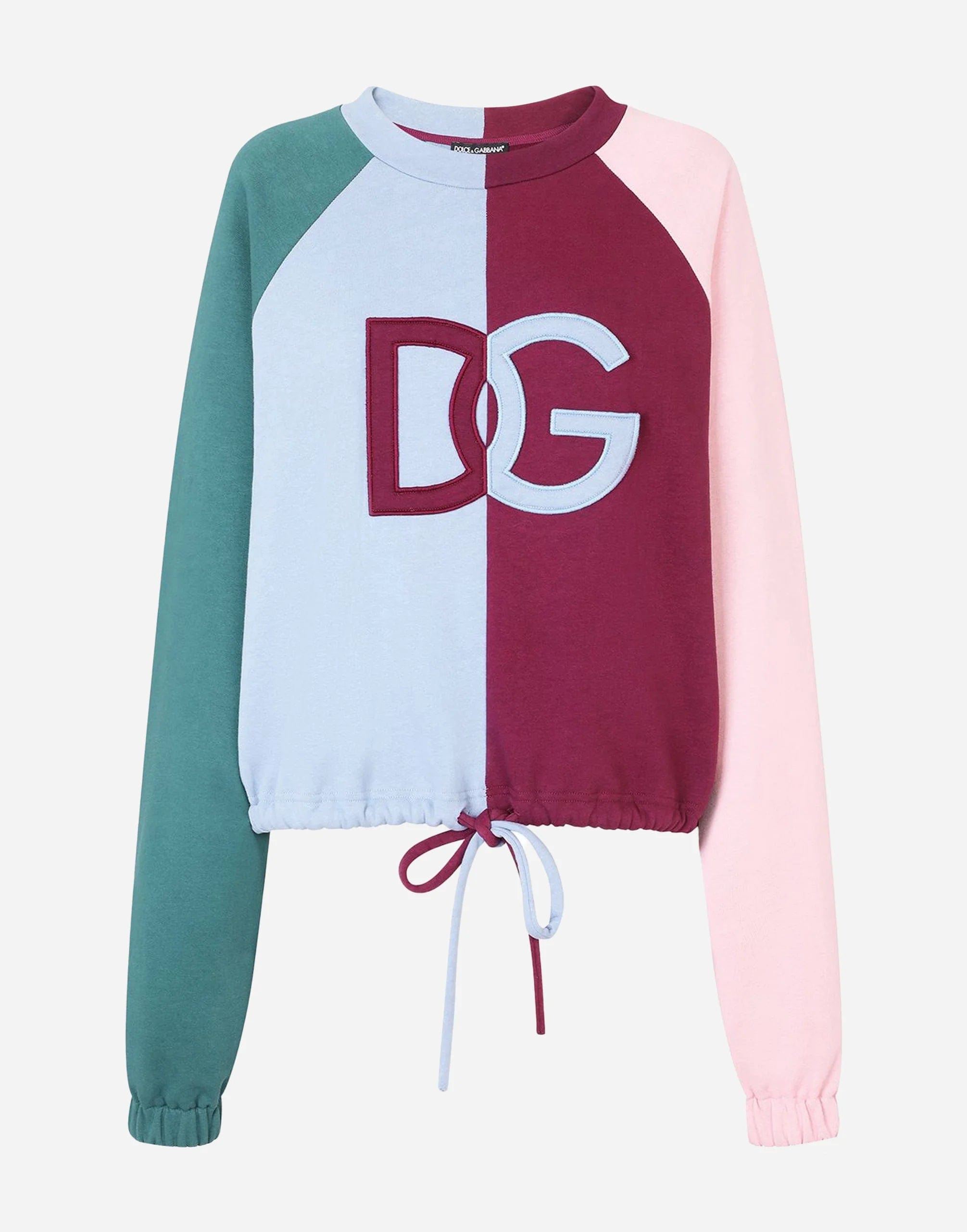 Dolce
Gabbana Logo Panelled Sweatshirt