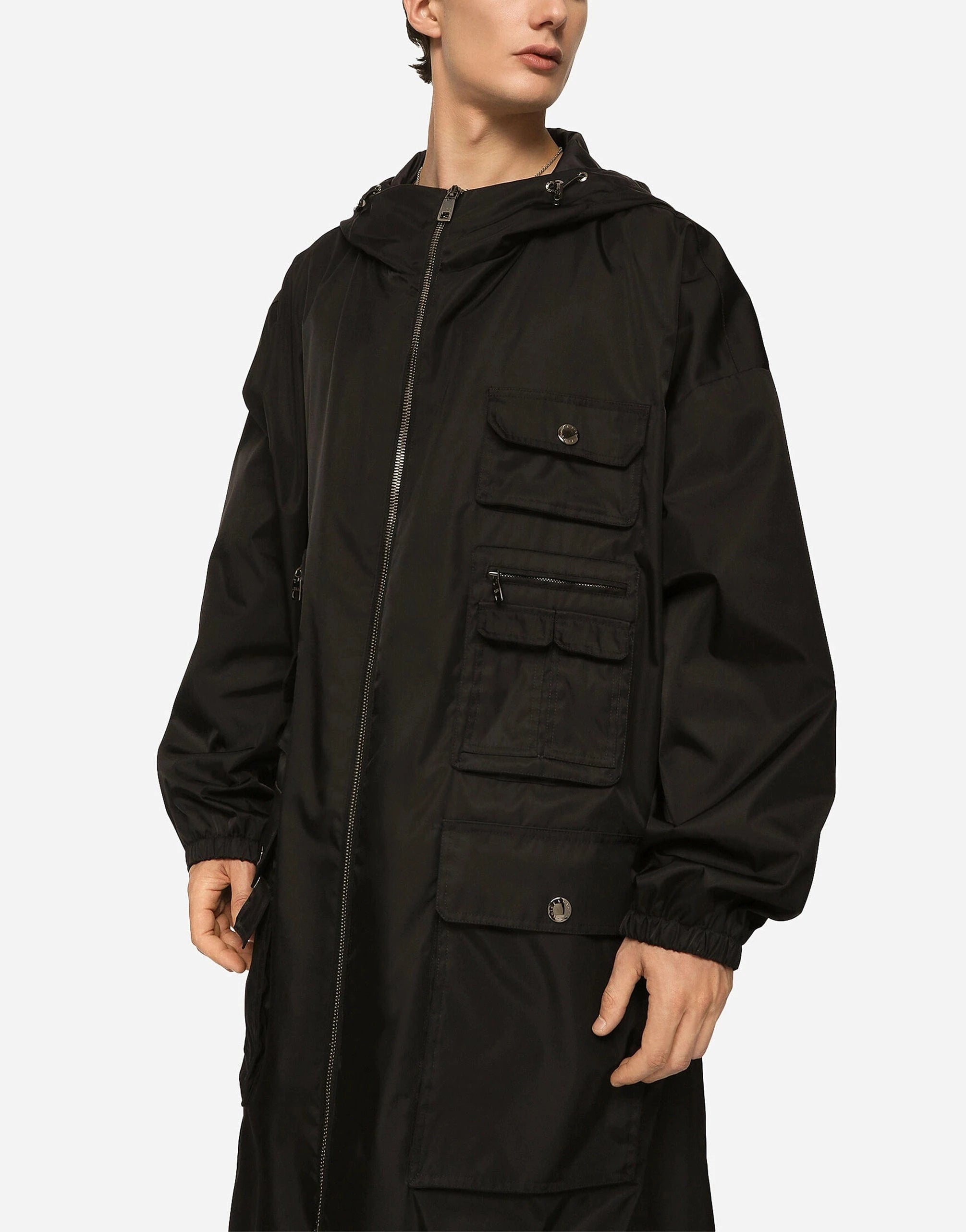 Dolce
Gabbana Multi-Pocket Trench Coat