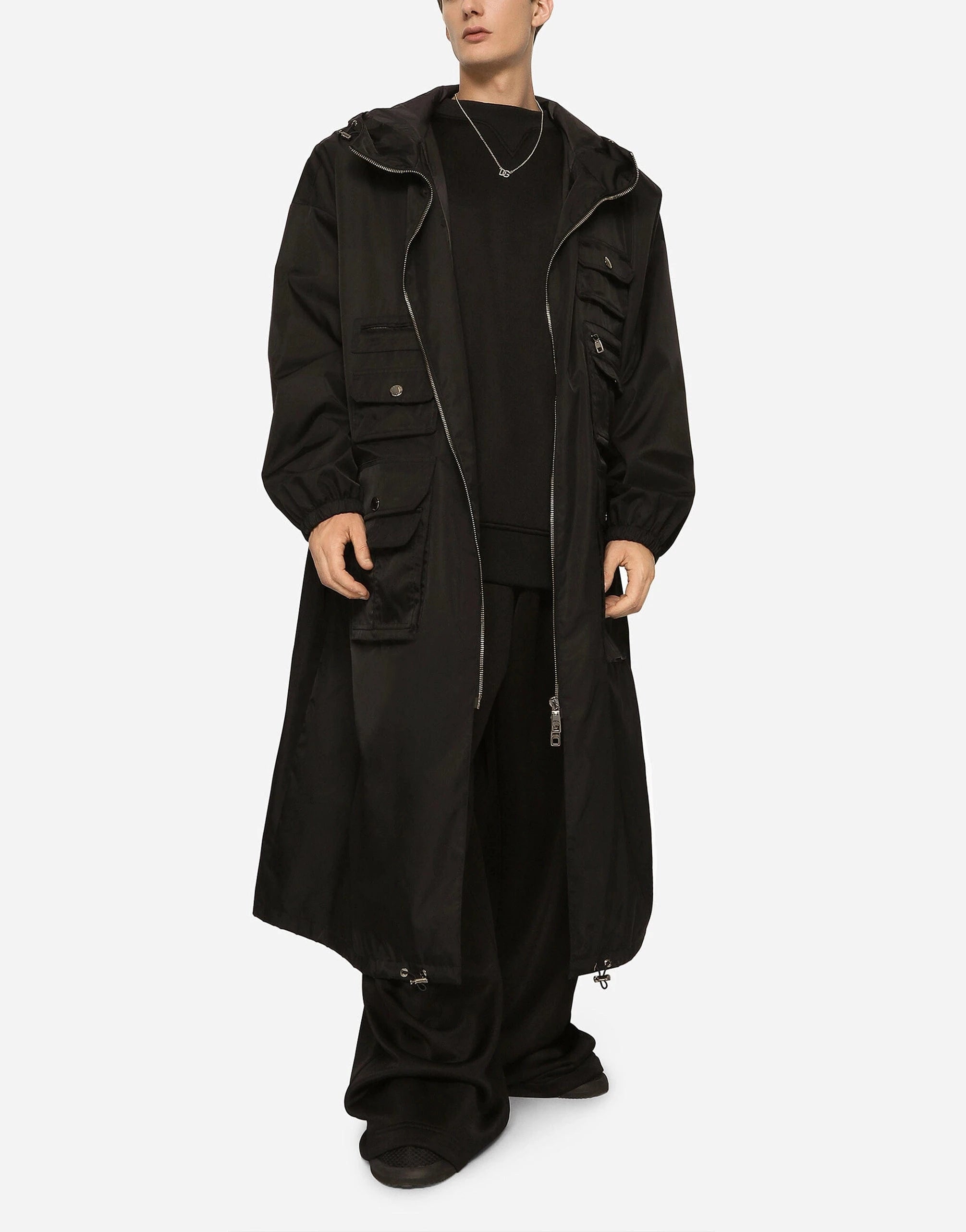 Dolce
Gabbana Multi-Pocket Trench Coat