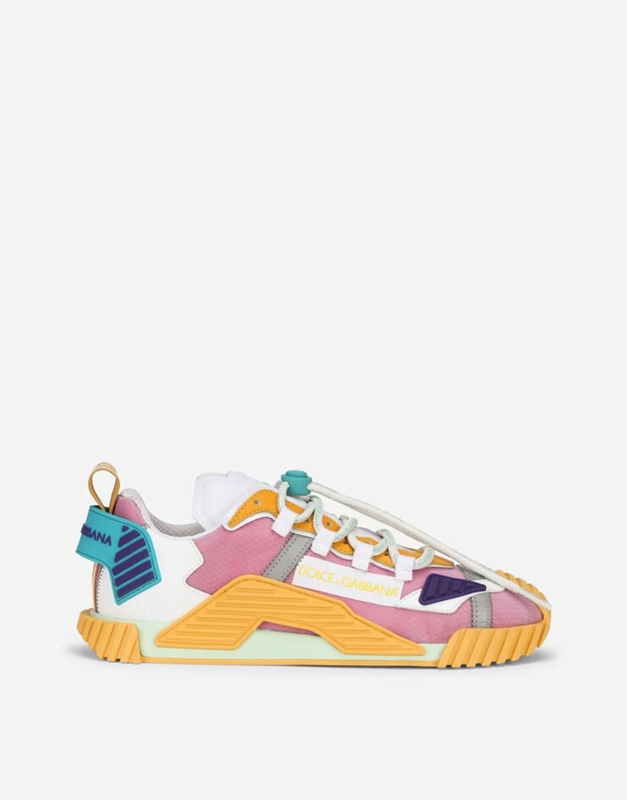 Dolce 
Gabbana Multicolor Mixed-Material NS1 Sneakers