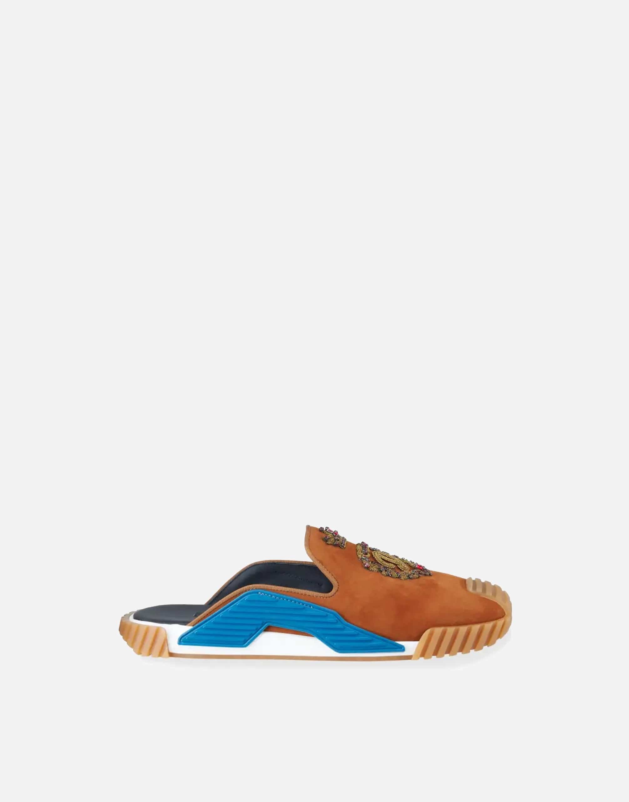 Dolce
Gabbana NS1 Embellished Suede Slides