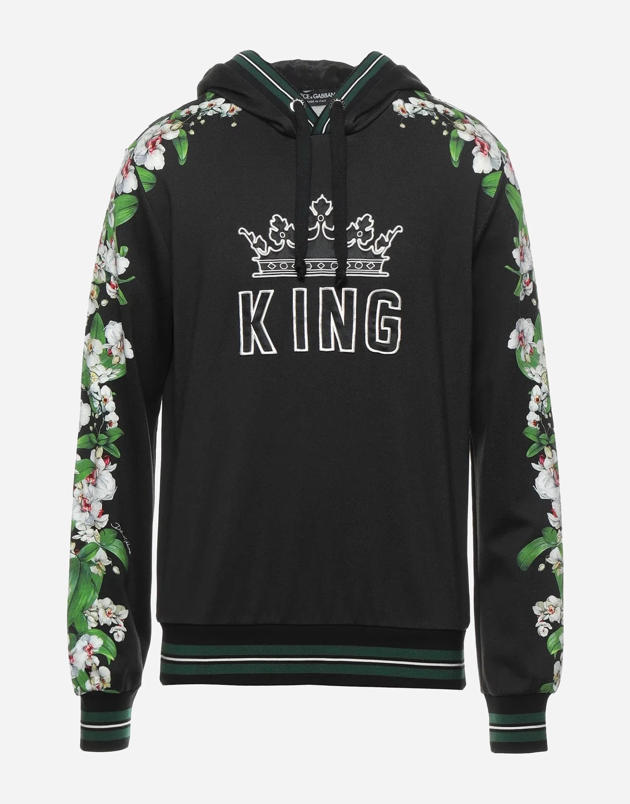 Dolce
Gabbana Orchid Printed Hoodie