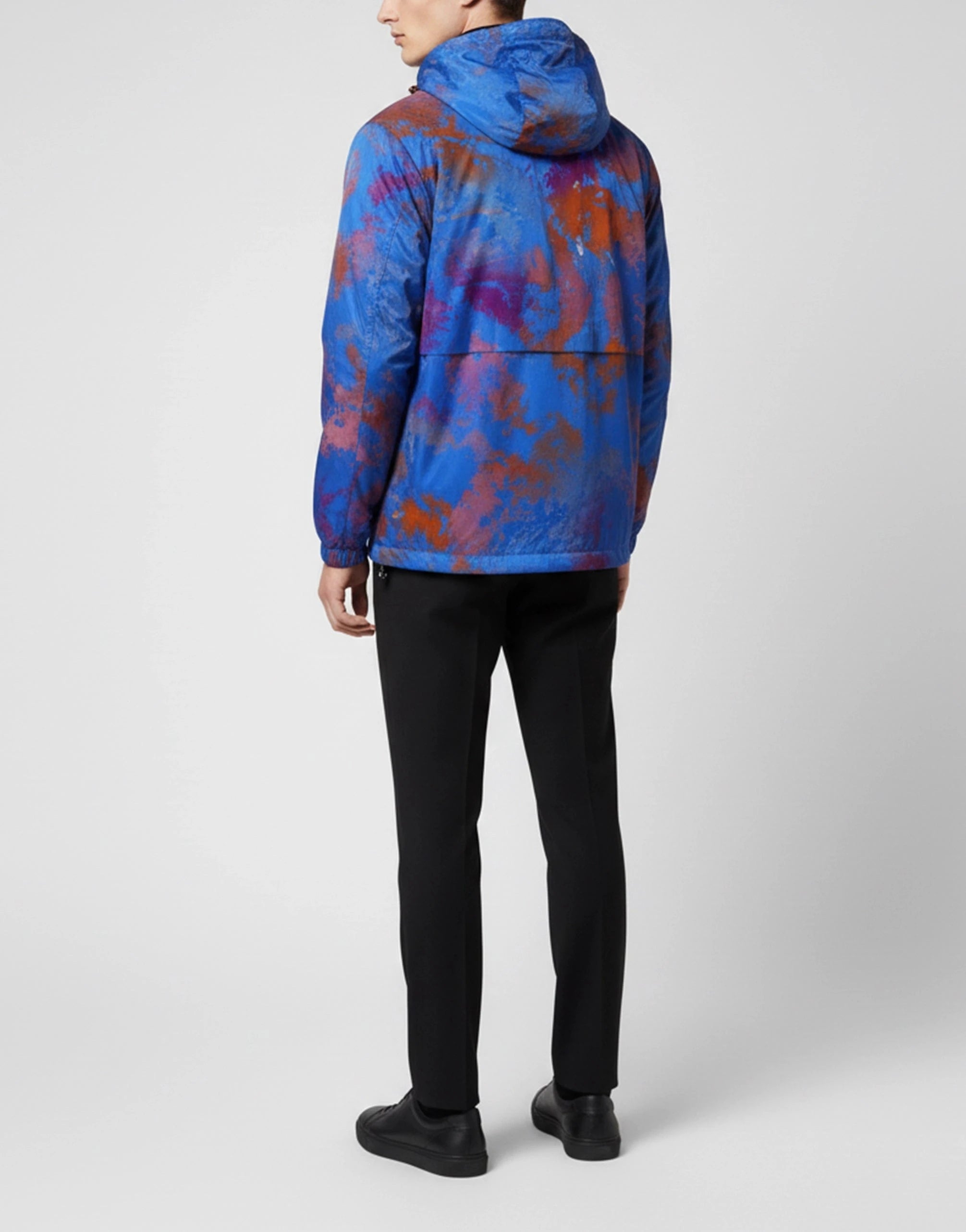 Dolce
Gabbana Dolce
Gabbana Paint Splatter Hooded Anorak Jacket