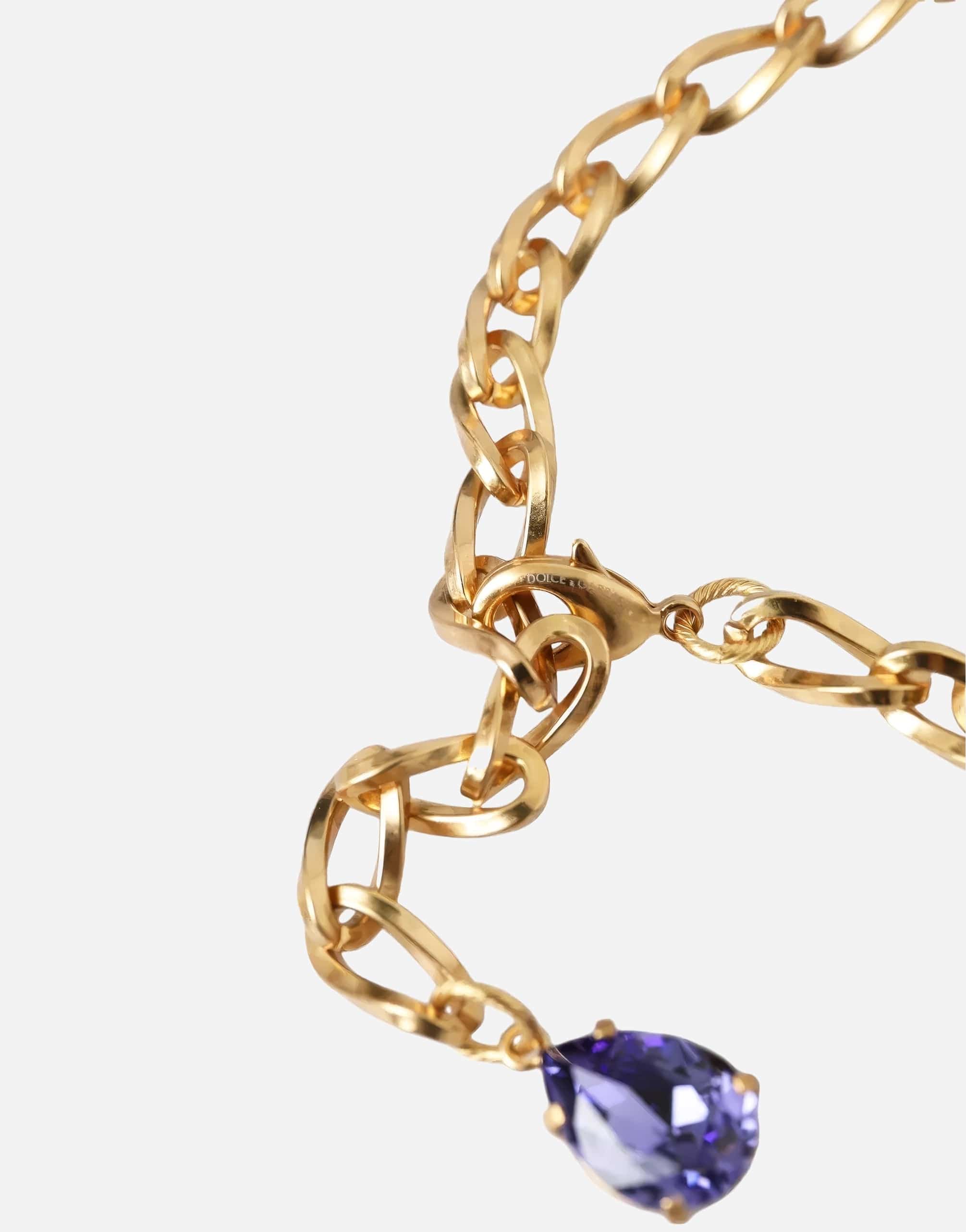 Dolce
Gabbana Pearl And Crystal Embellished Necklace