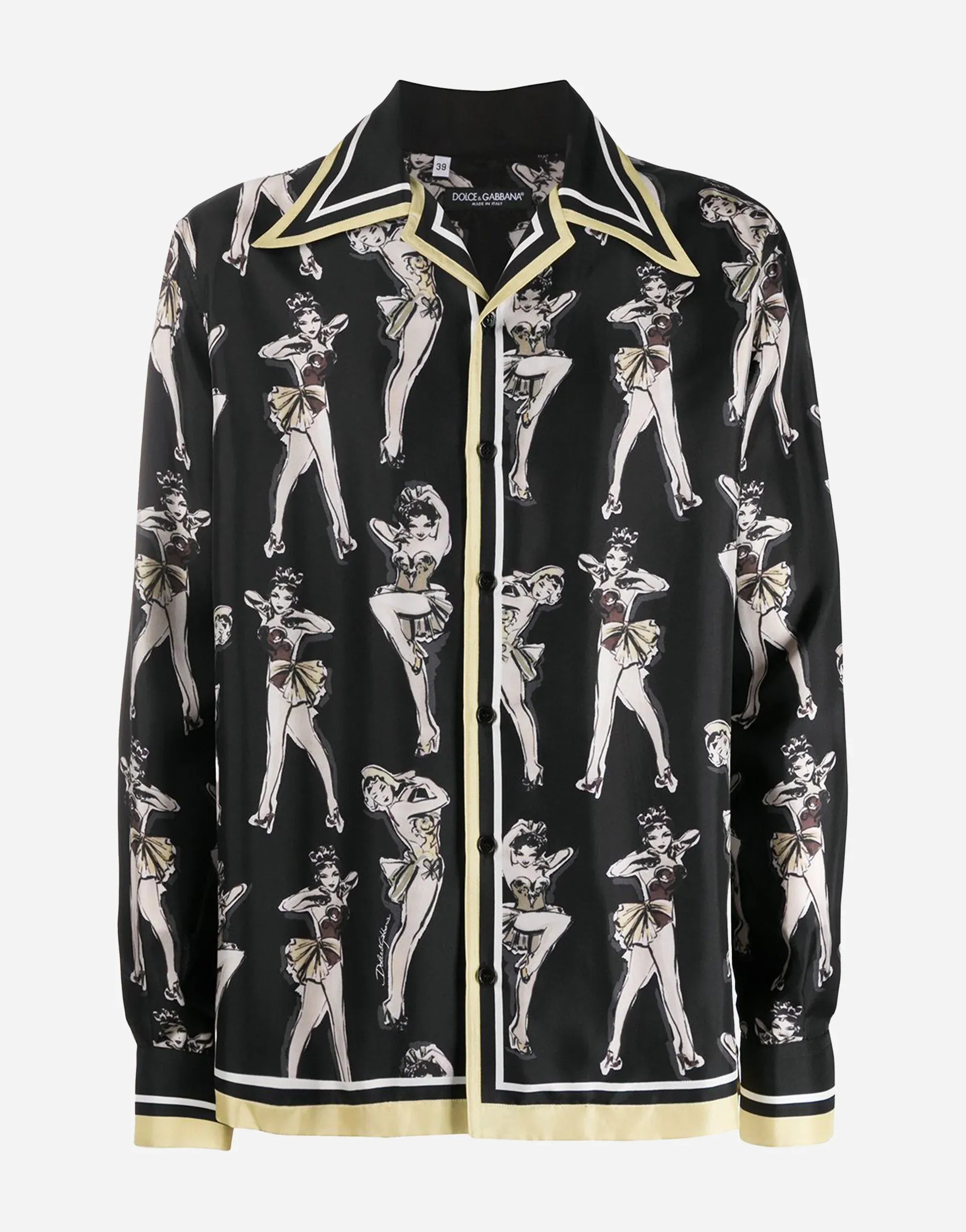 Dolce
Gabbana Pin-Up Printed Shirt