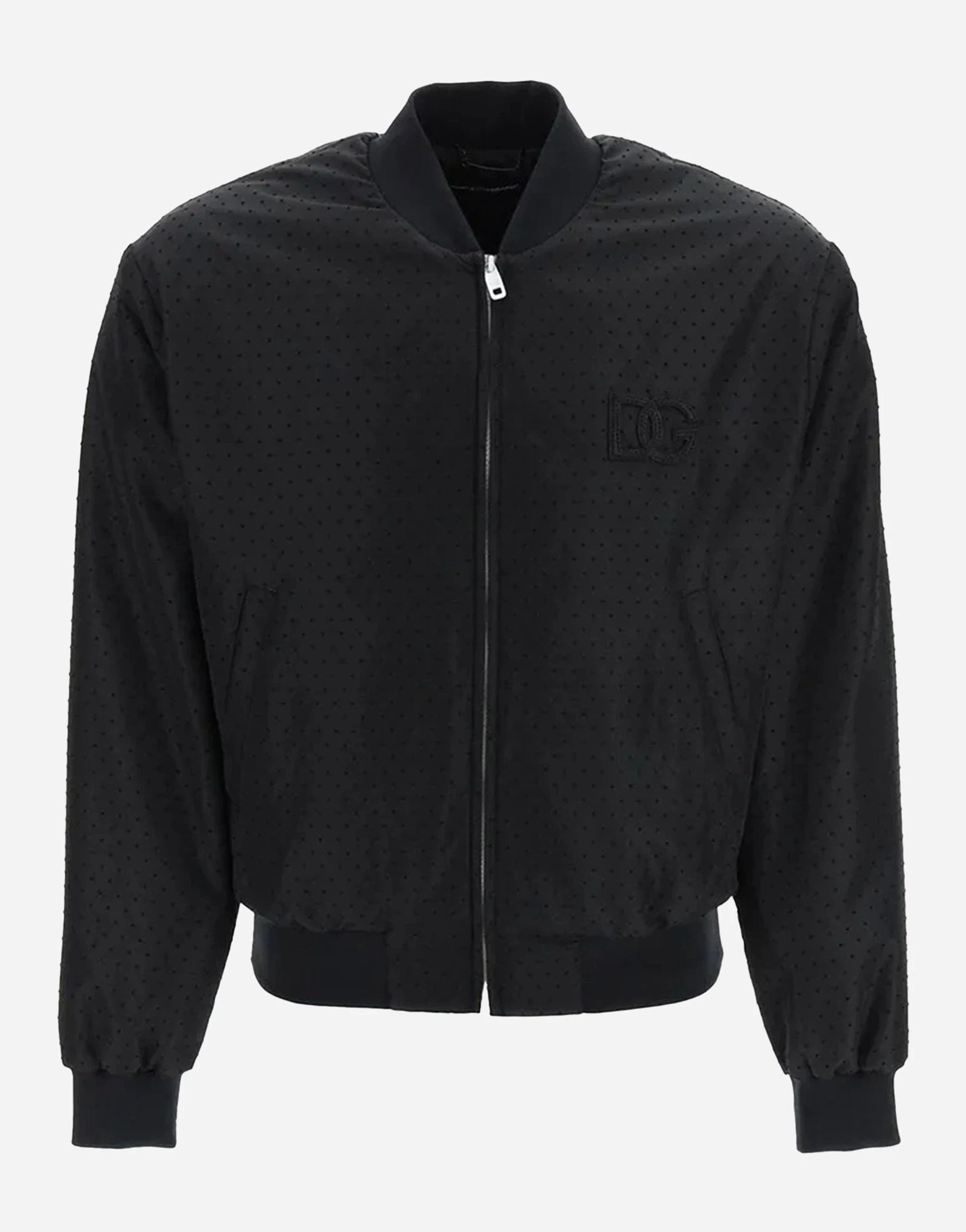 Dolce
Gabbana Polka-Dot Print Bomber Jacket