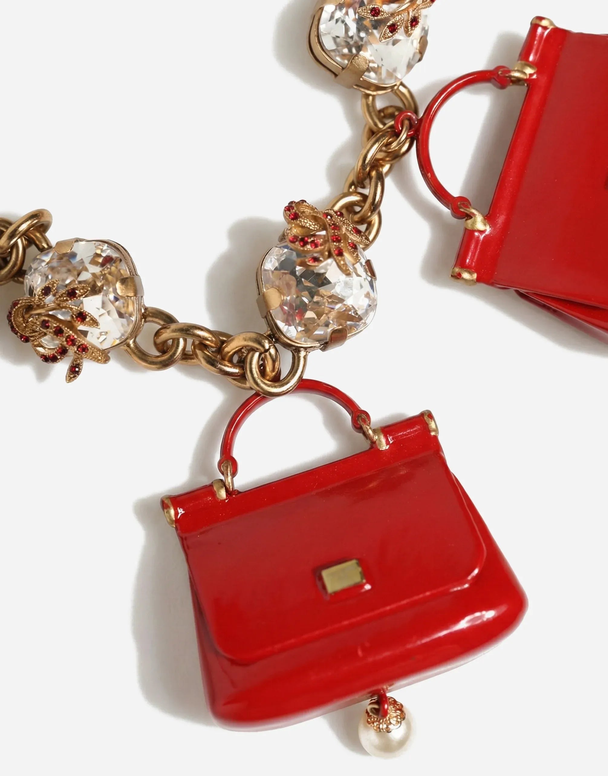 Dolce
Gabbana Sicily Bag Embellished Bracelet