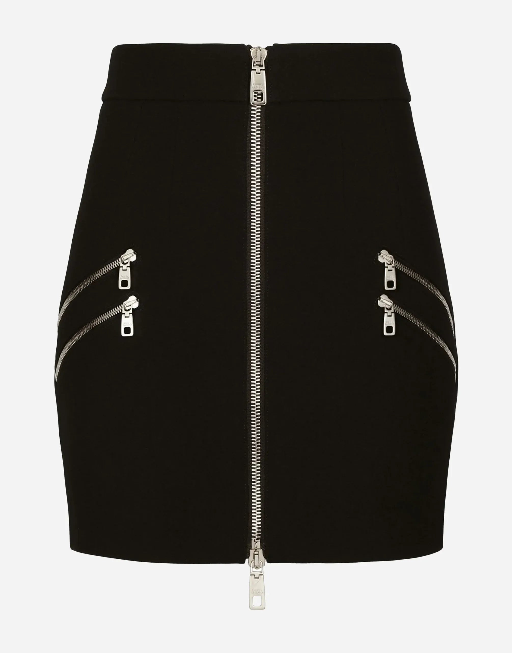 Dolce
Gabbana Zip-Detail Mini Skirt