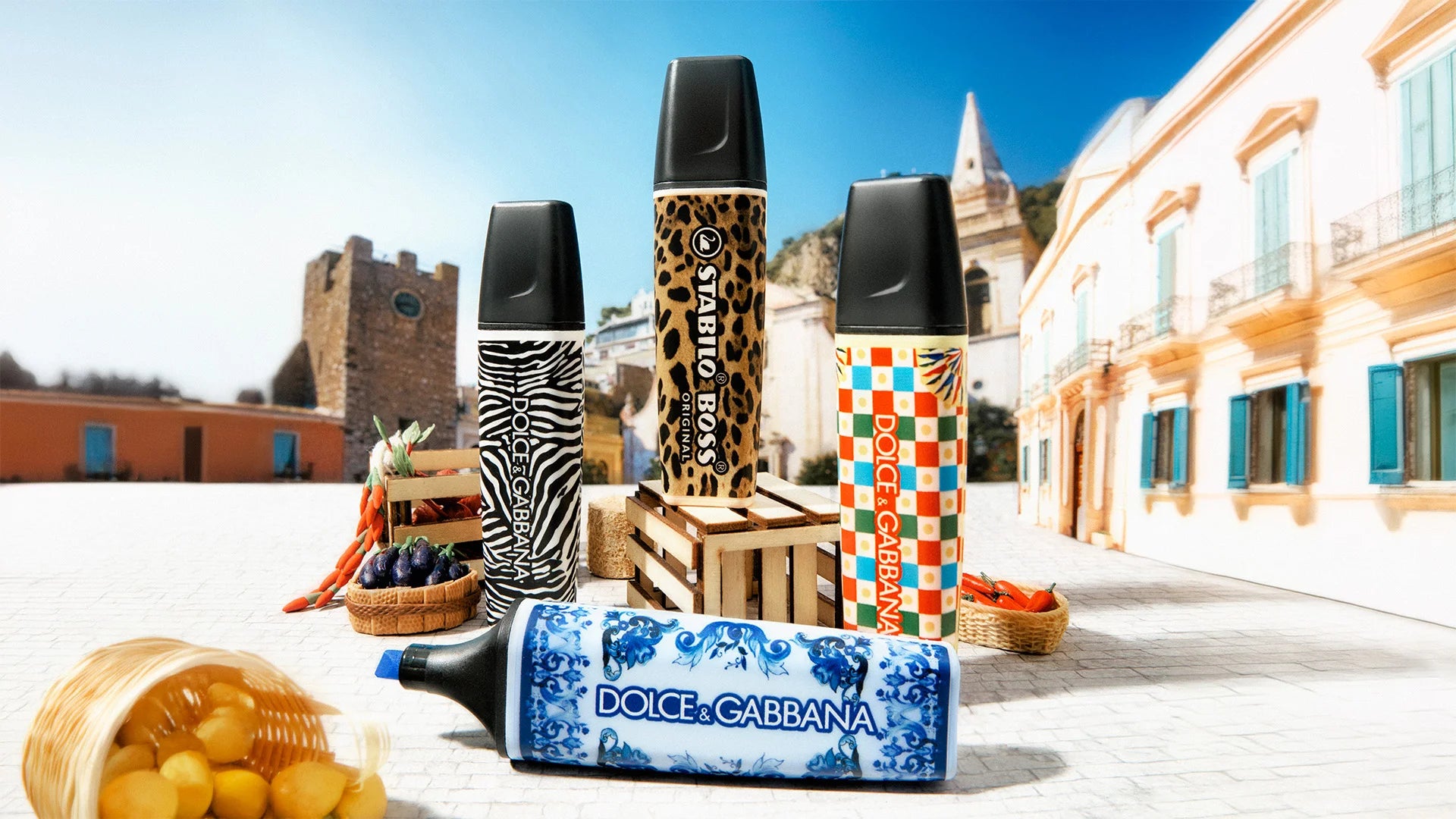 Dolce 
Gabbana x Stabilo Collaboration