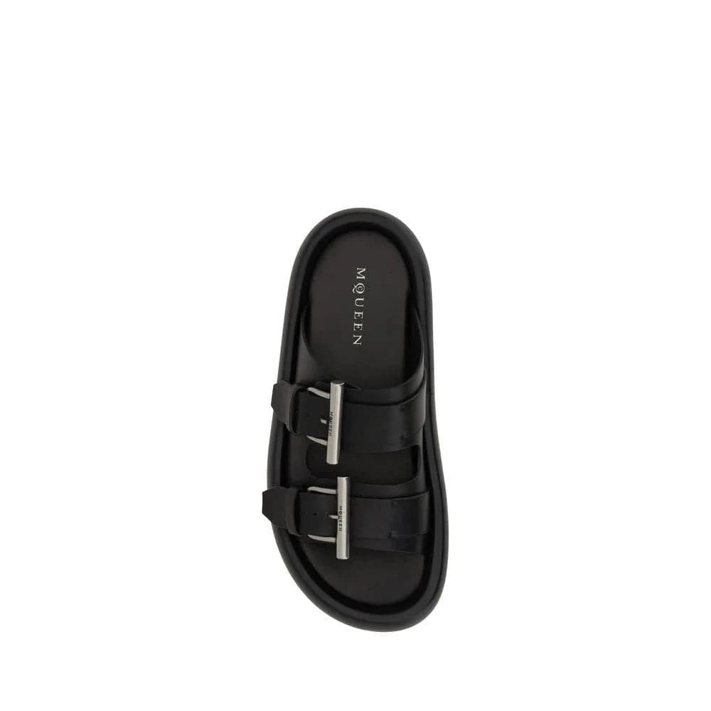 Alexander McQueen Logo-Embossed Sandals