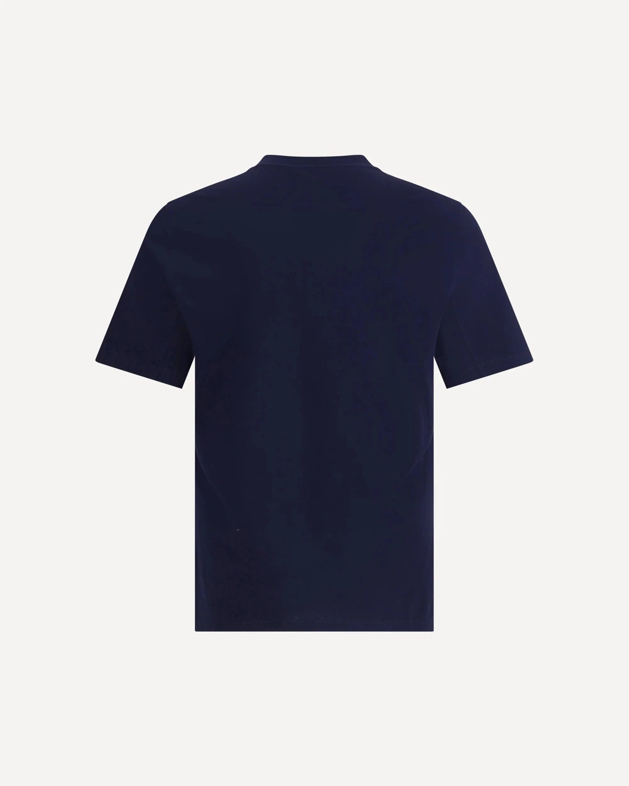 Brunello Cucinelli Blue Anamnesis-Print T-Shirt