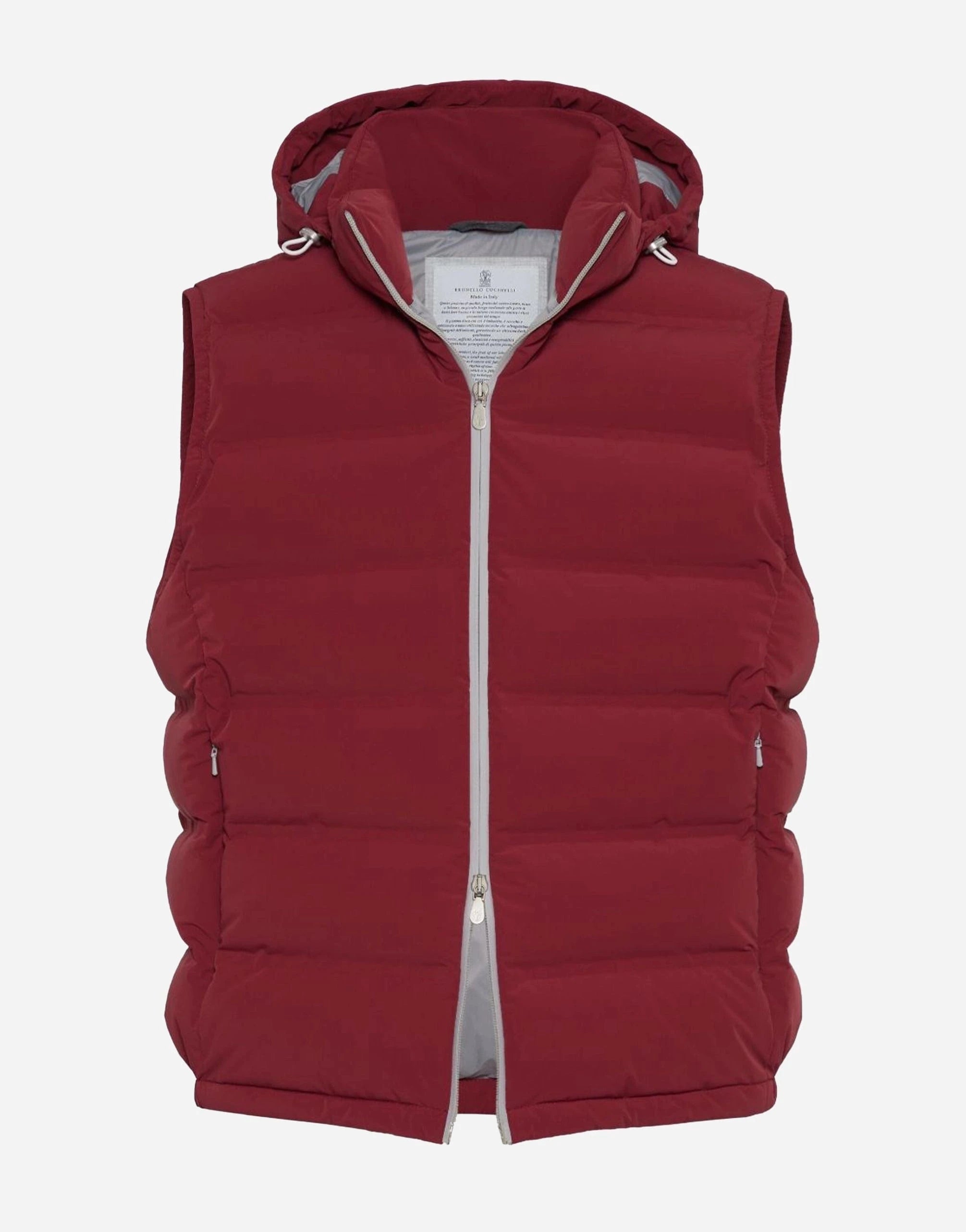 Brunello Cucinelli Bonded Taffeta Down Vest