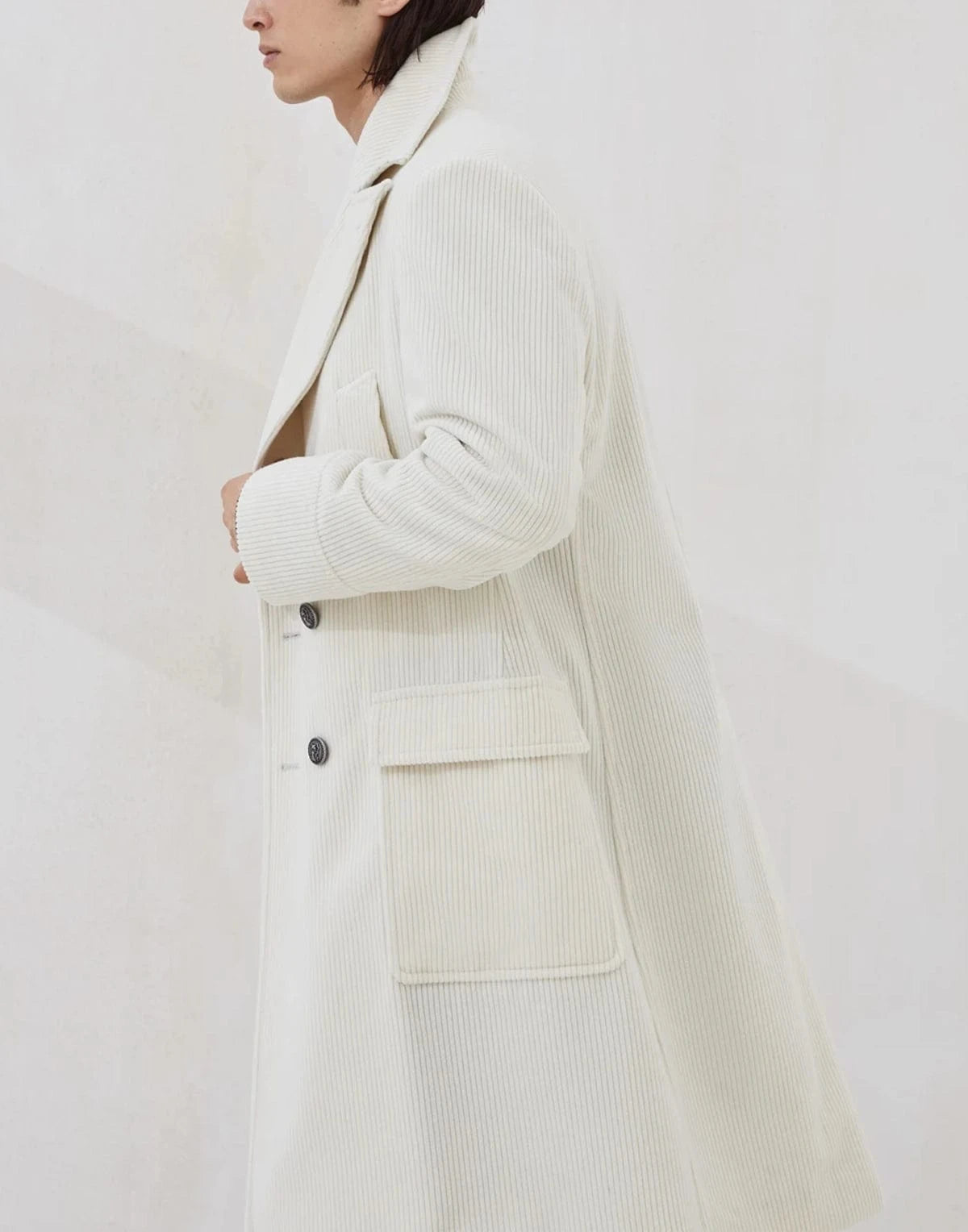 Brunello Cucinelli Cashmere Corduroy Coat