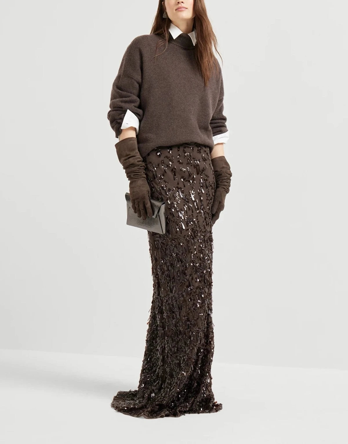 Brunello Cucinelli Cashmere Monili Turtleneck Sweater