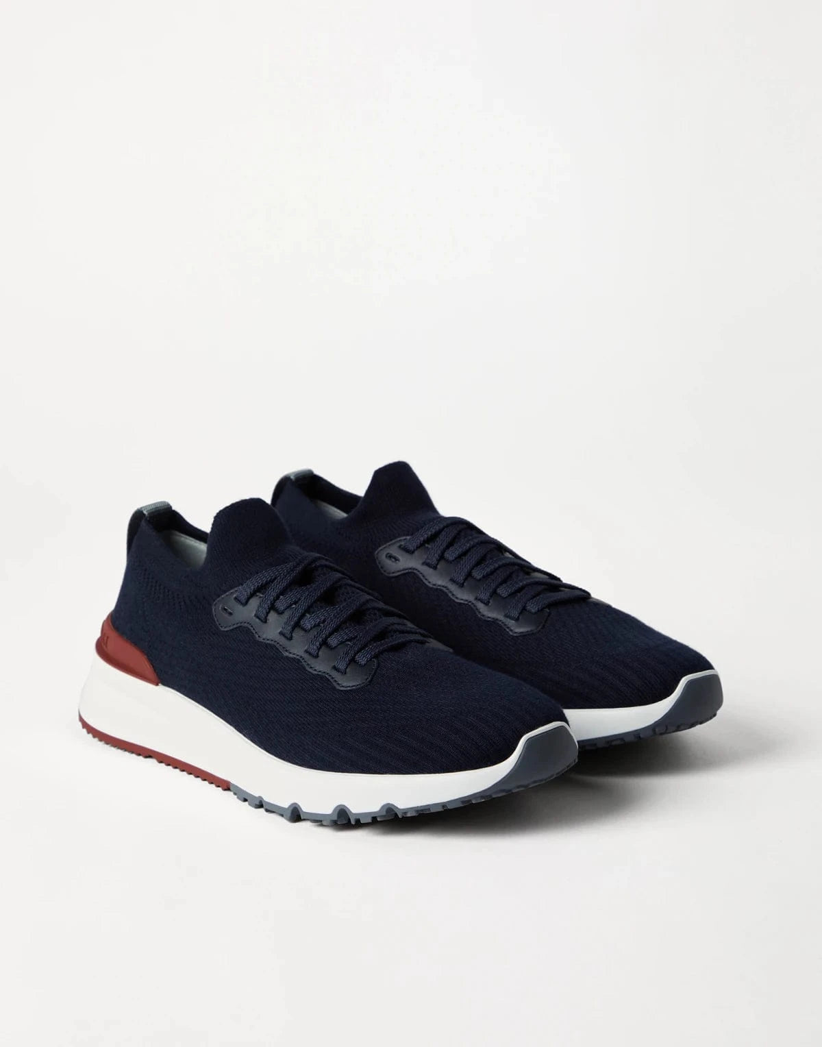 Brunello Cucinelli Cotton Knit Sneakers