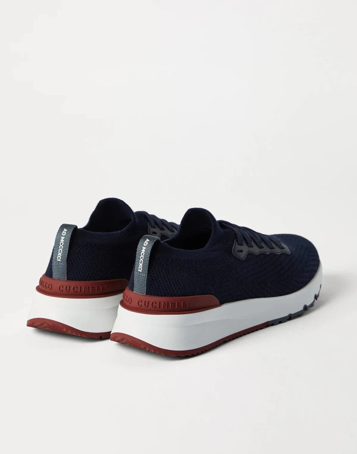 Brunello Cucinelli Cotton Knit Sneakers