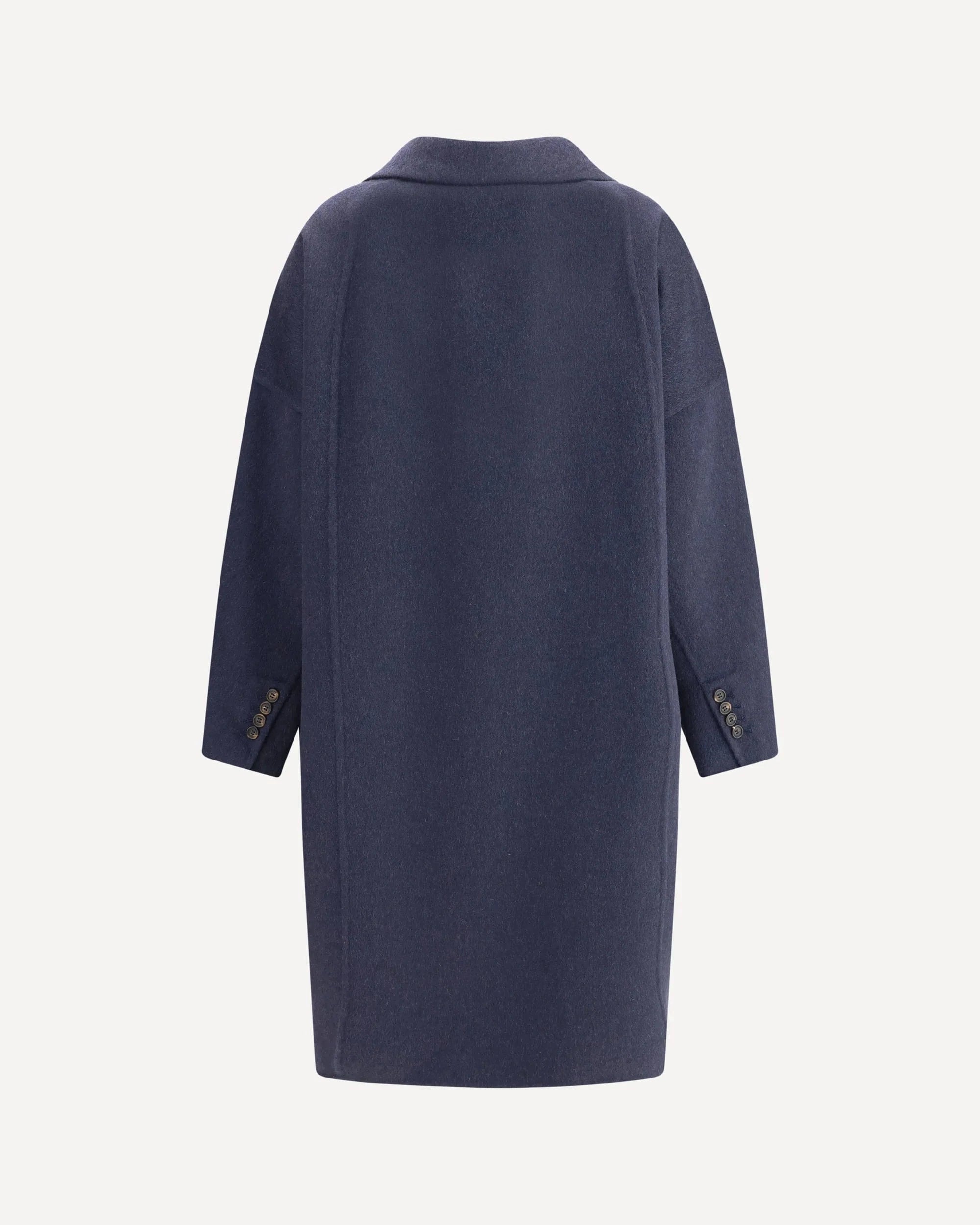 Brunello Cucinelli Double-Breasted Cashmere Coat