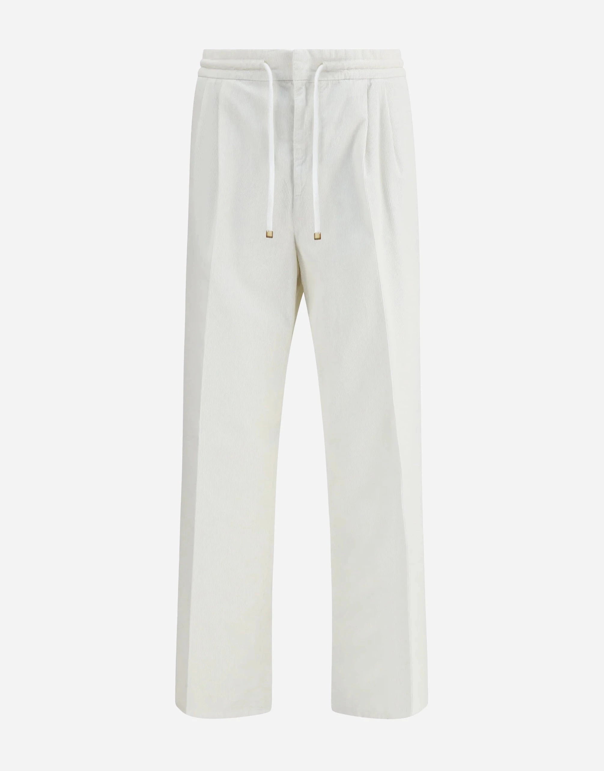 Brunello Cucinelli Garment-Dyed Corduroy Drawstring Trousers