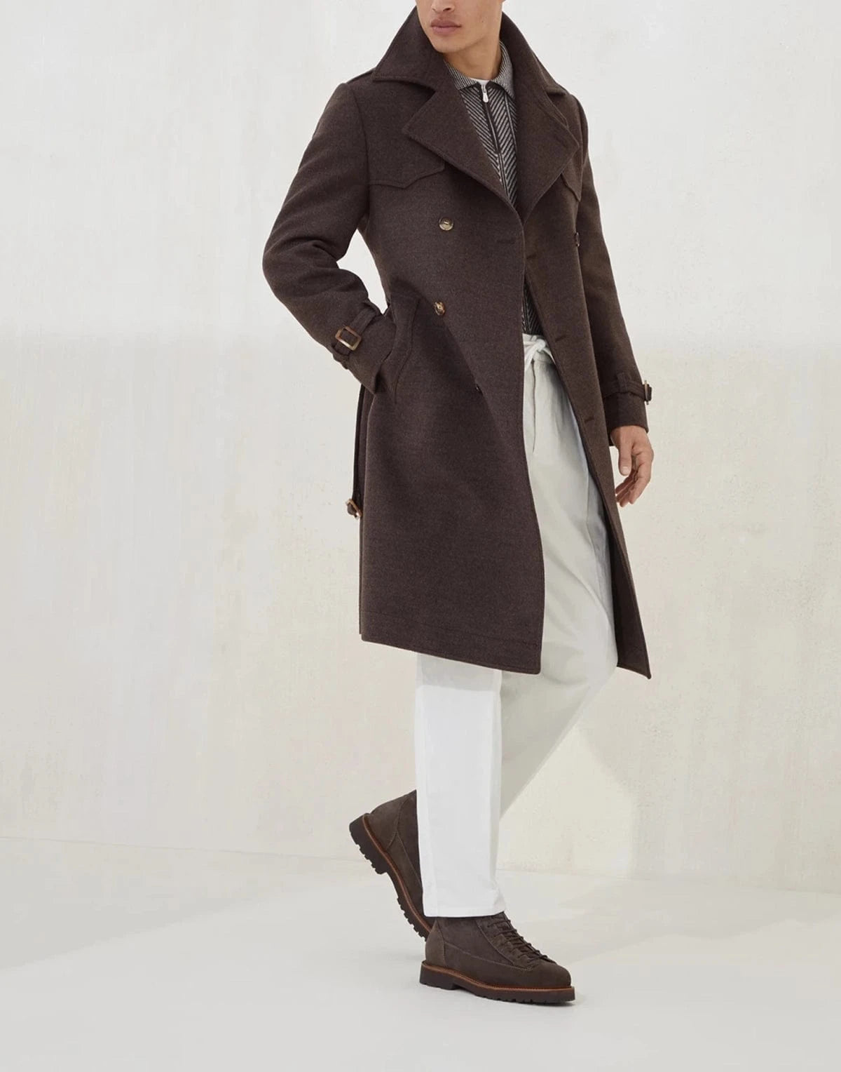Brunello Cucinelli Garment-Dyed Corduroy Drawstring Trousers