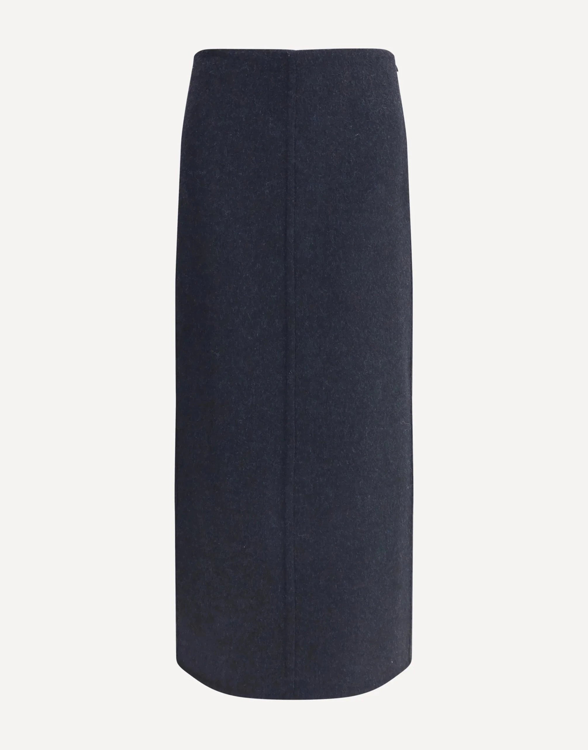 Brunello Cucinelli Hand-Crafted Wool Wrapped Skirt