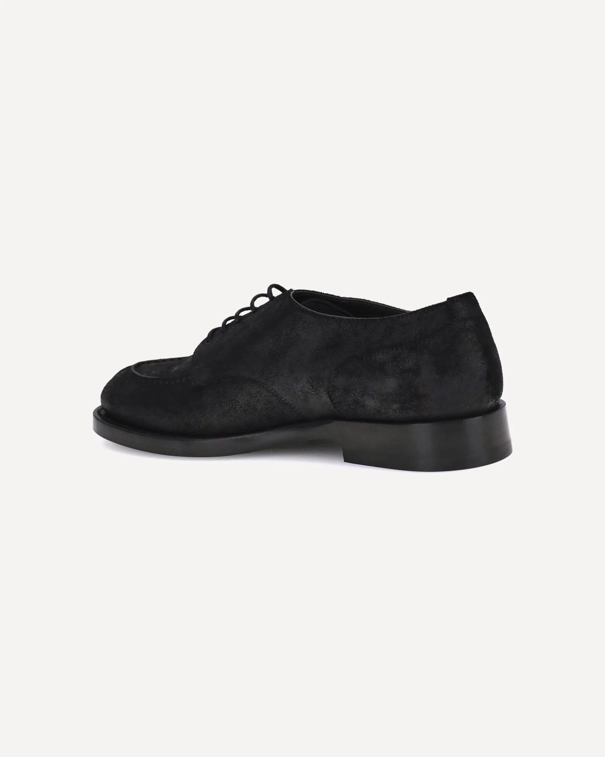 Brunello Cucinelli Oiled Suede Derby Shoes