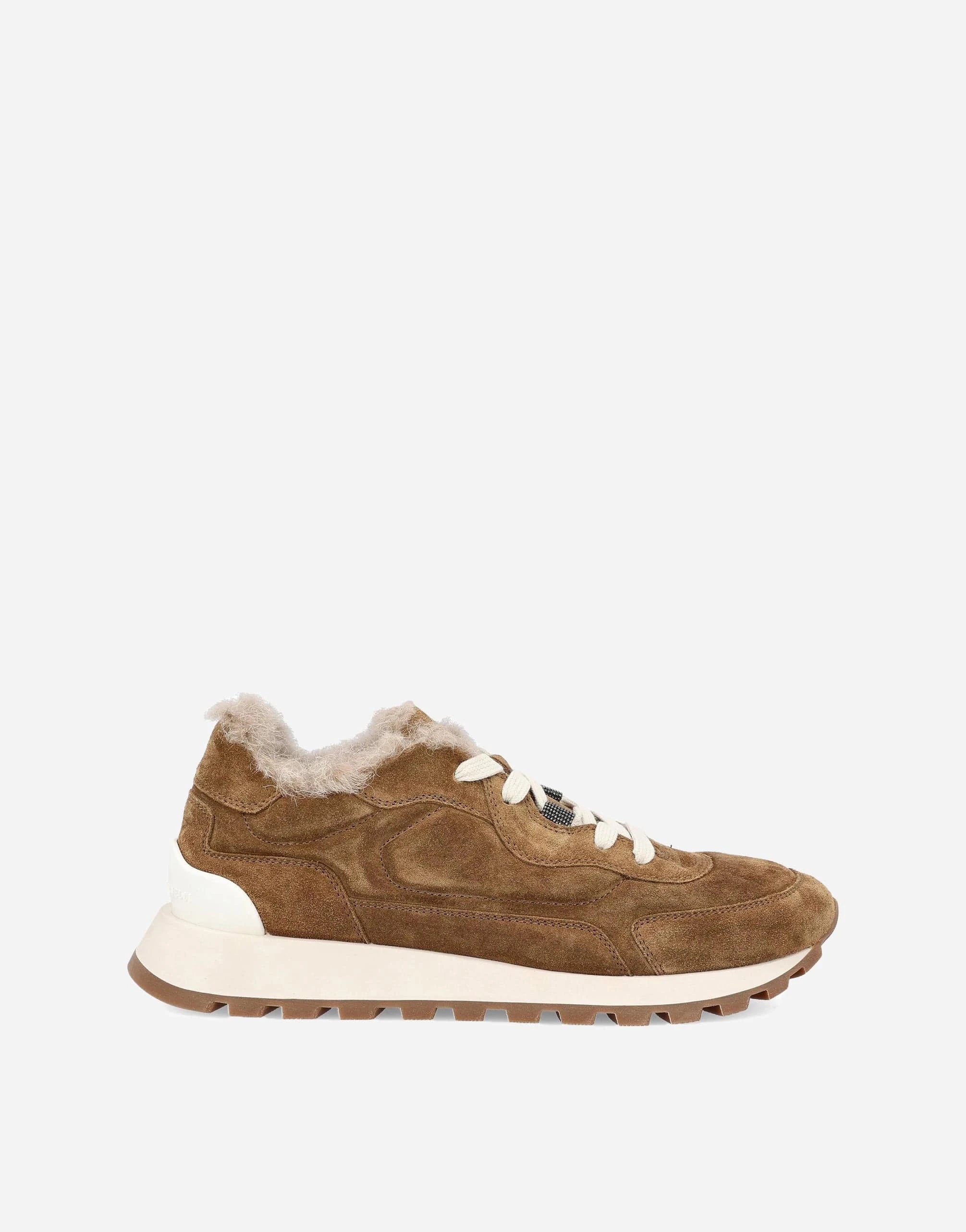 Brunello Cucinelli Pelle Runner Sneakers