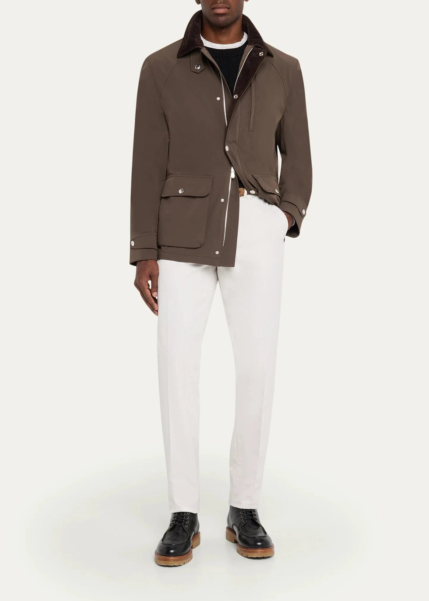 Brunello Cucinelli Stretch Membrane Jacket