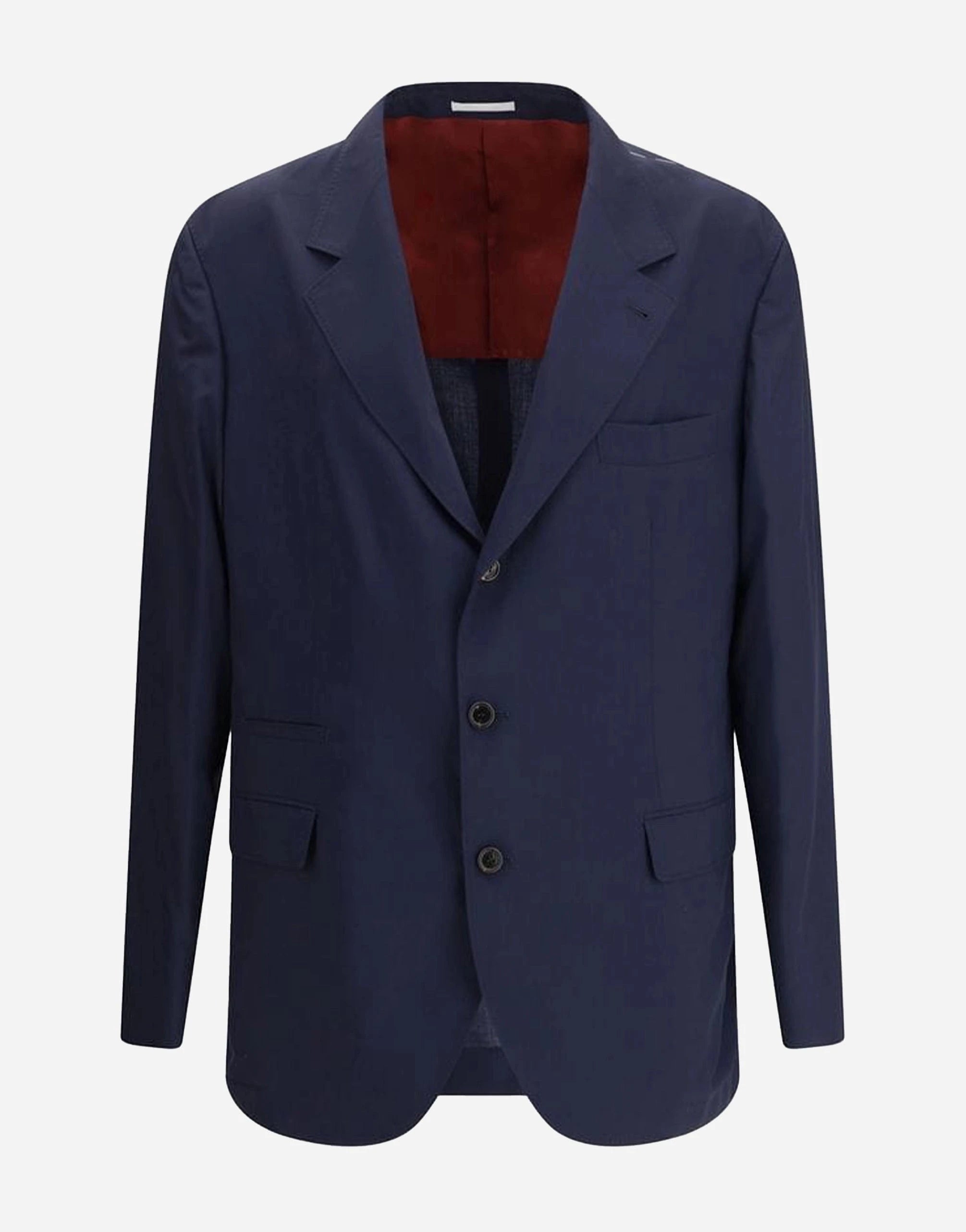 Brunello Cucinelli Super 150s Wool-Silk Blend Blazer