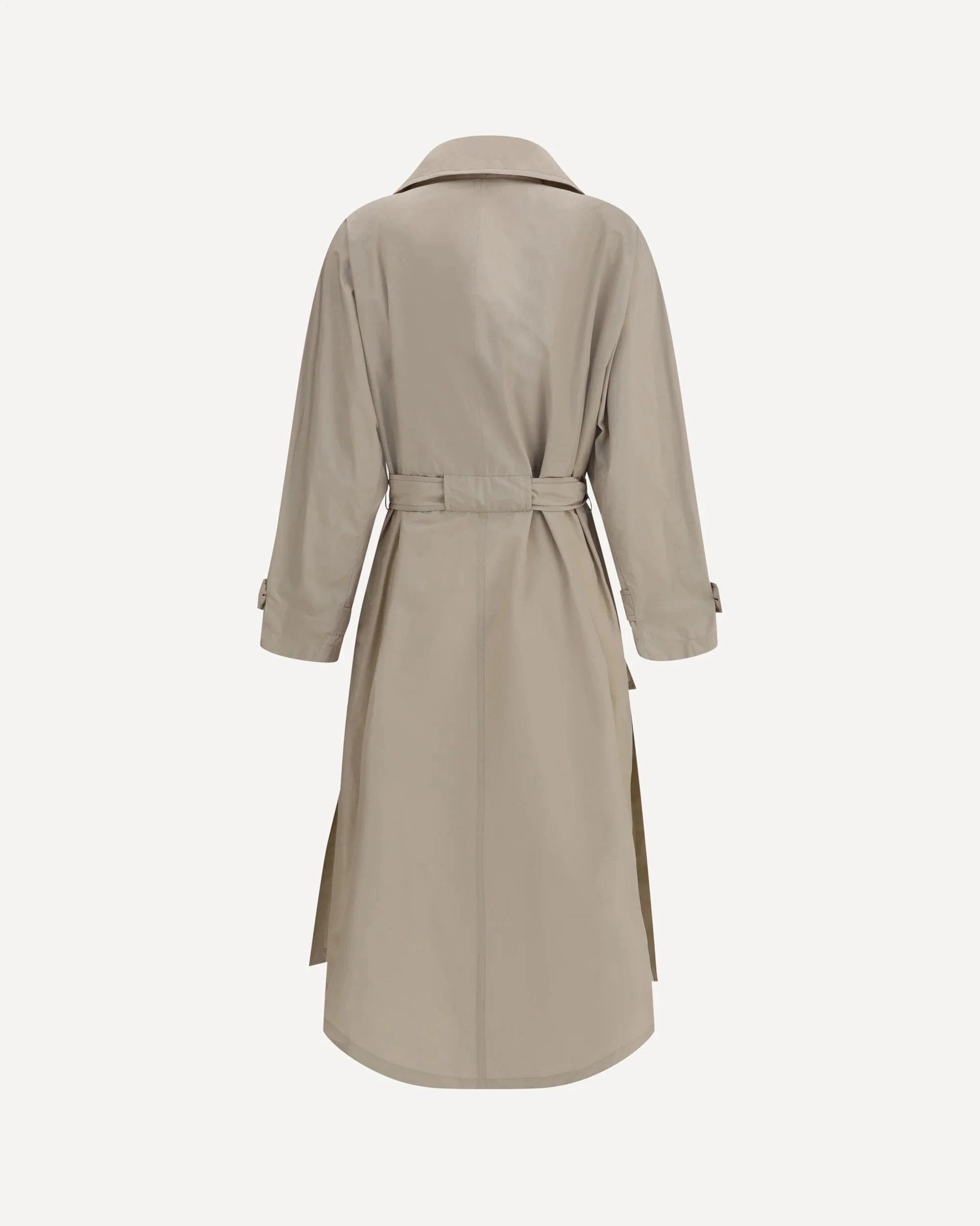 Brunello Cucinelli Techno Water-Resistant Taffeta Trench Coat