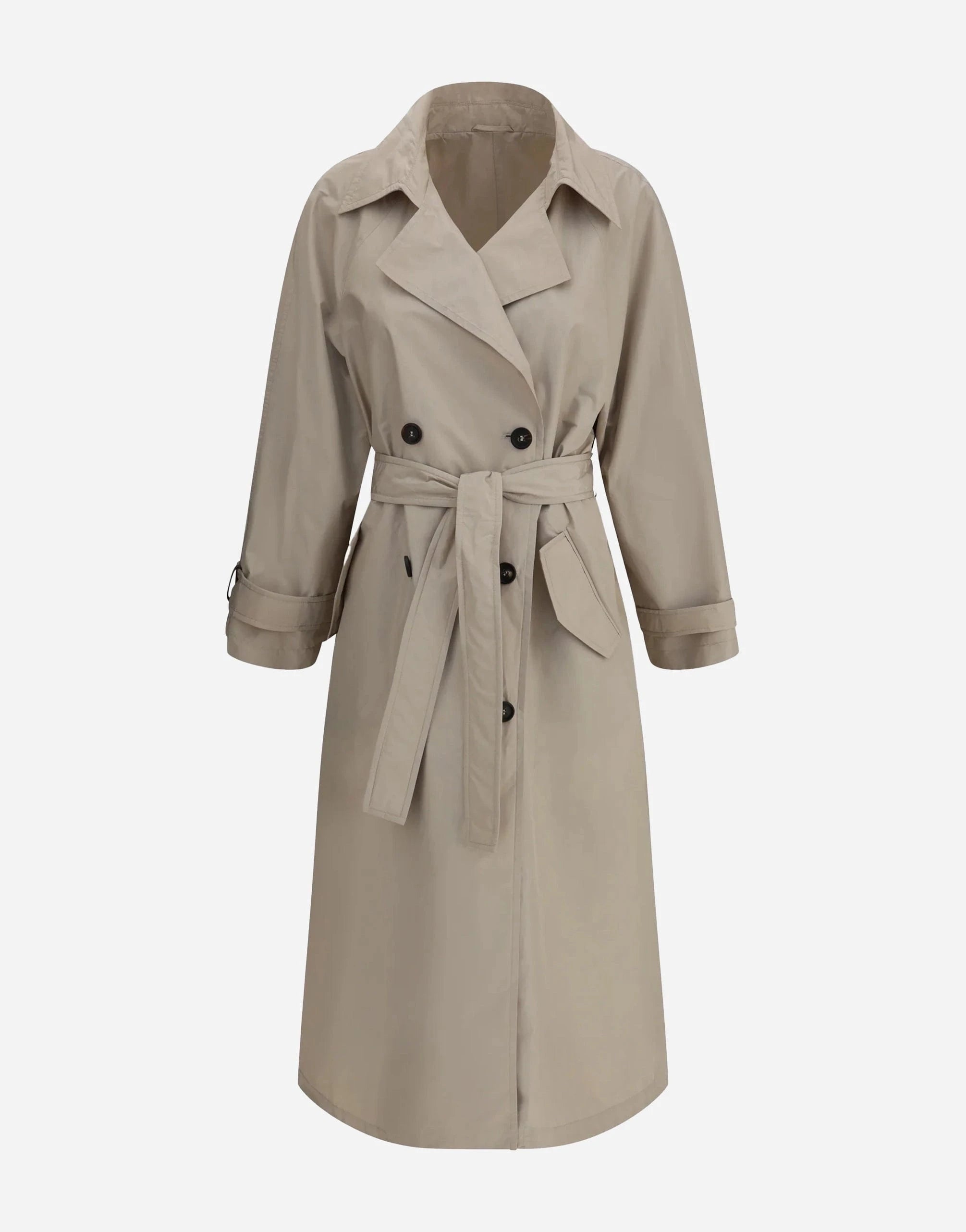 Brunello Cucinelli Techno Water-Resistant Taffeta Trench Coat